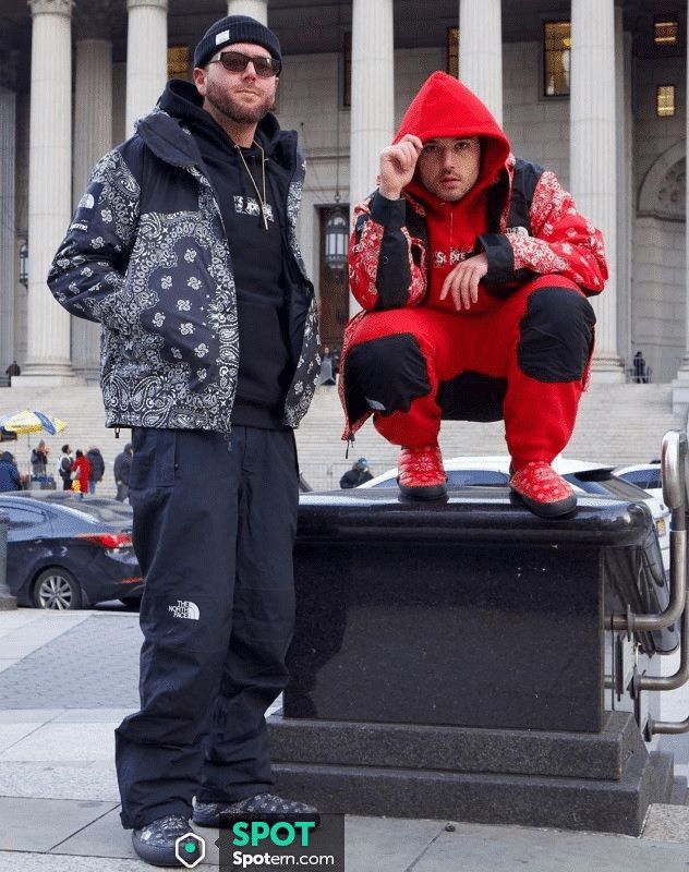 Supreme The North Face Supreme x The North Face Traction Mule Bandana Red FW14 Grailed
