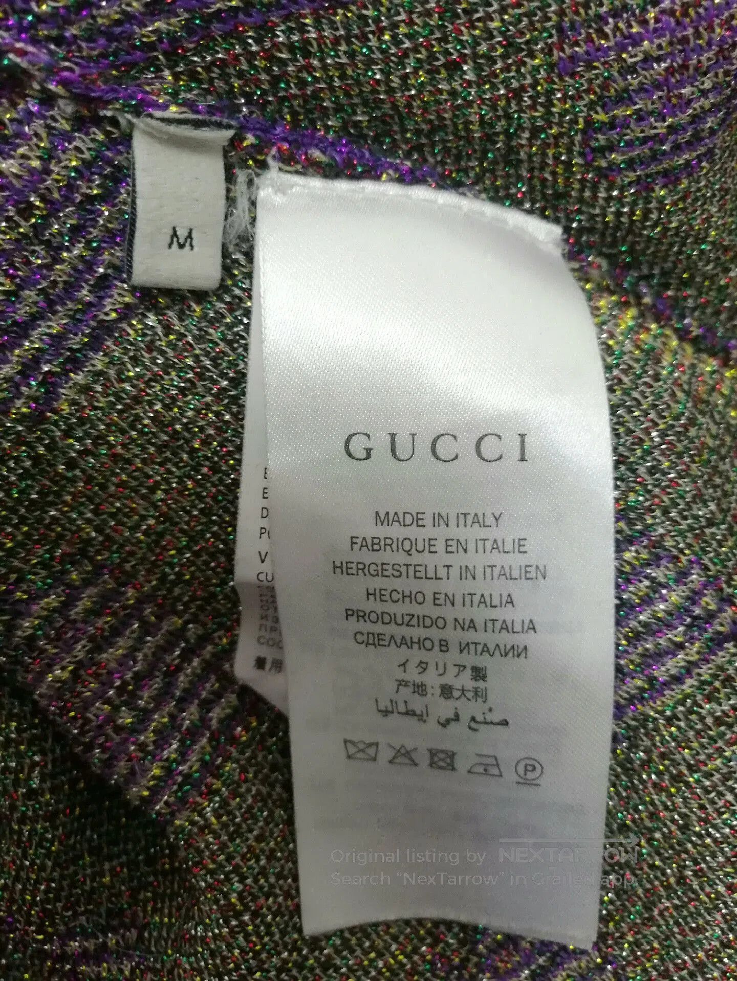 Gucci Gucci Strawberry Purple Knit Sweater. Size M / US 6-8 / IT 42-44 - 6 Thumbnail