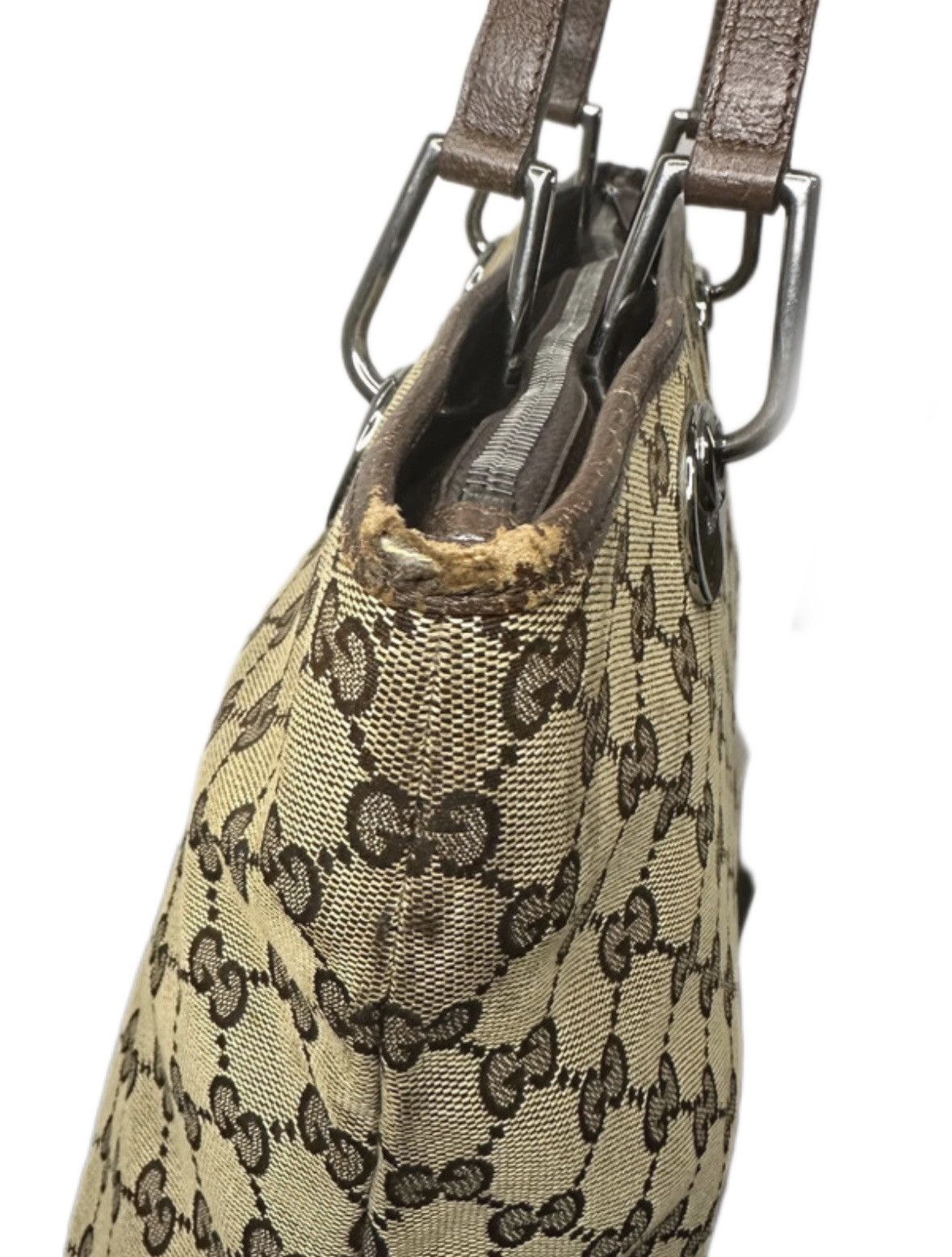 Gucci Gucci GG Canvas Tote Bag Size ONE SIZE - 6 Thumbnail