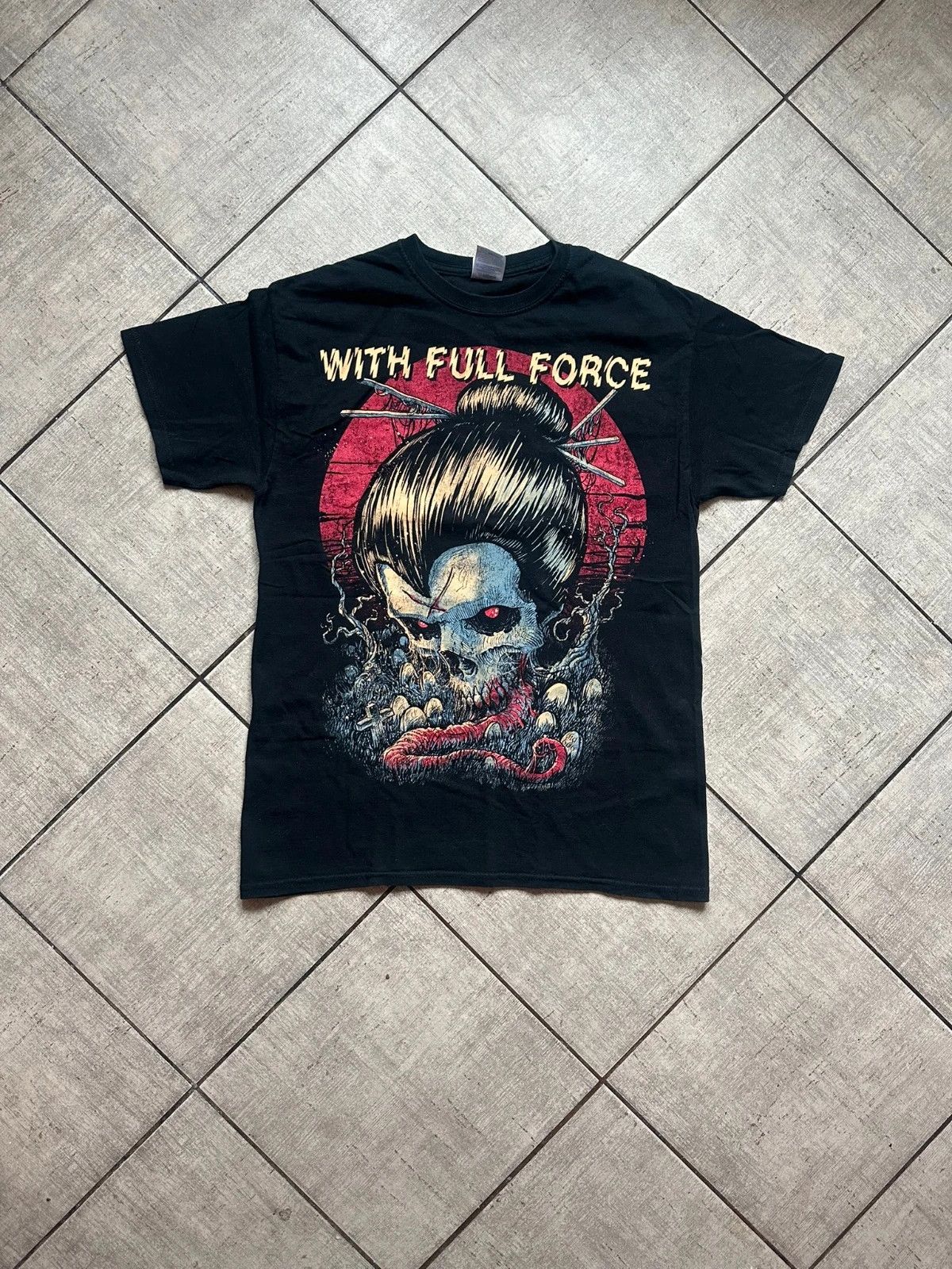 Band Tees Vintage Tee Band With Full Force Size US M / EU 48-50 / 2 - 1 Thumbnail