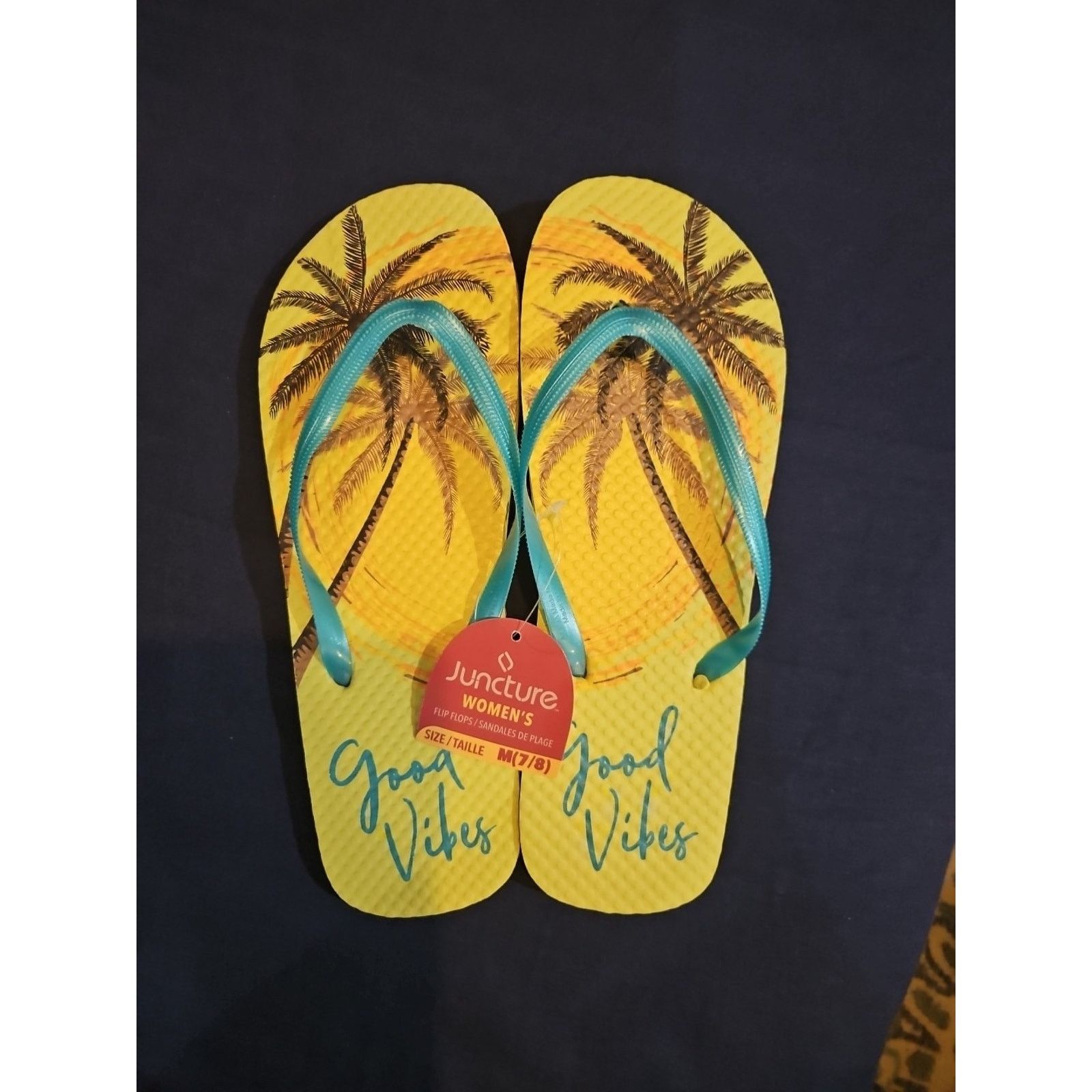 Other Hawaiian Sunset Palm Flip Flop by Juncture Women's Size 7/8 Size US 7.5 / IT 37.5 - 2 Thumbnail
