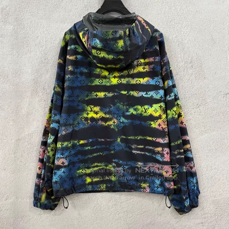Louis Vuitton Louis Vuitton Tie-dyed full-print long-sleeve zipper jacke Size US M / EU 48-50 / 2 - 2 Thumbnail
