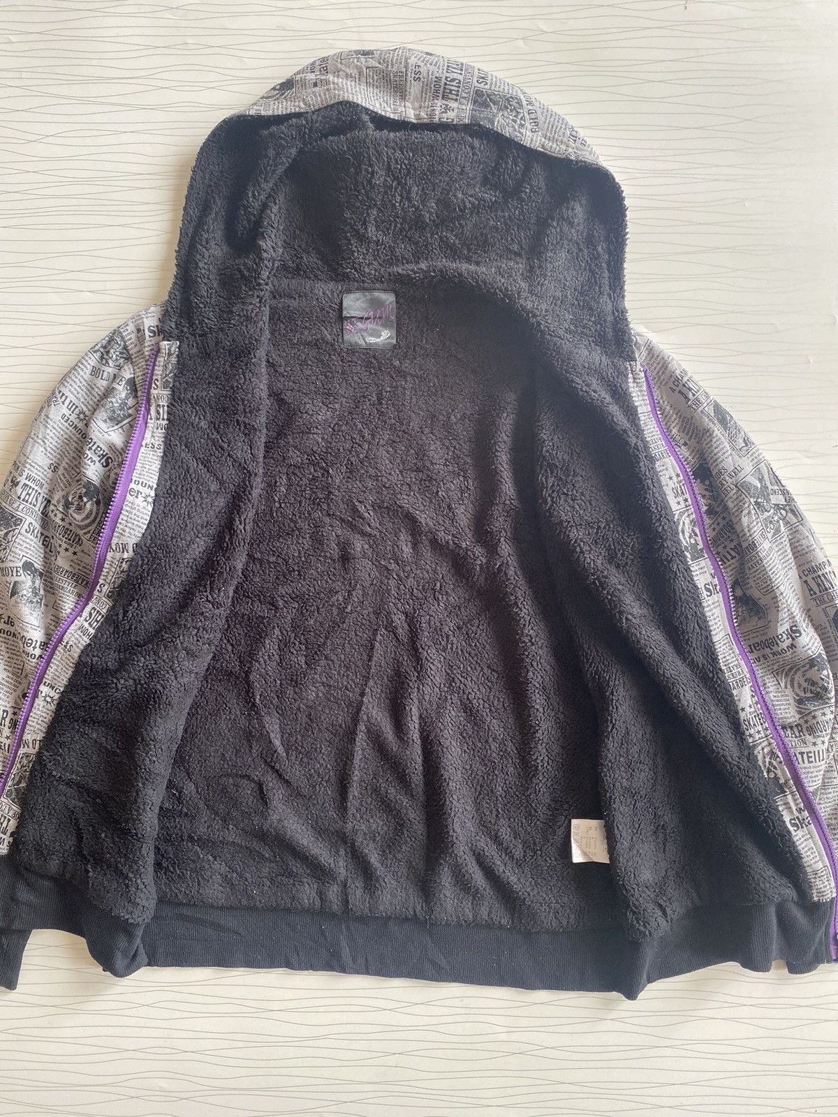 If Six Was Nine × Japanese Brand Japanese Begum Aop Fleece Hooded Zip Size US M / EU 48-50 / 2 - 10 Thumbnail