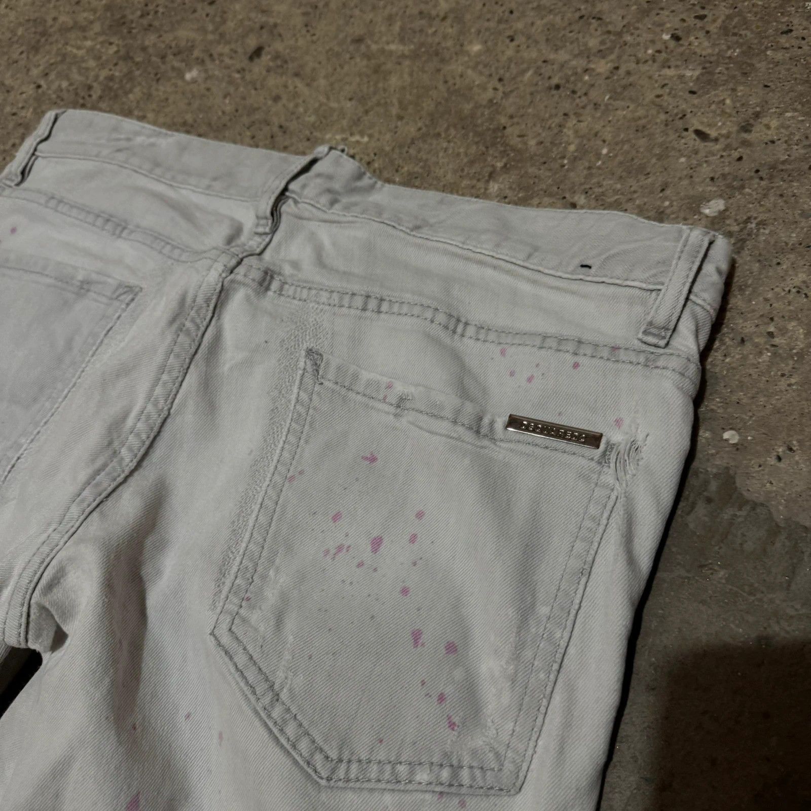 Dsquared2 Dsquared2 distressed paint splatter jeans Size US 32 / EU 48 - 8 Thumbnail