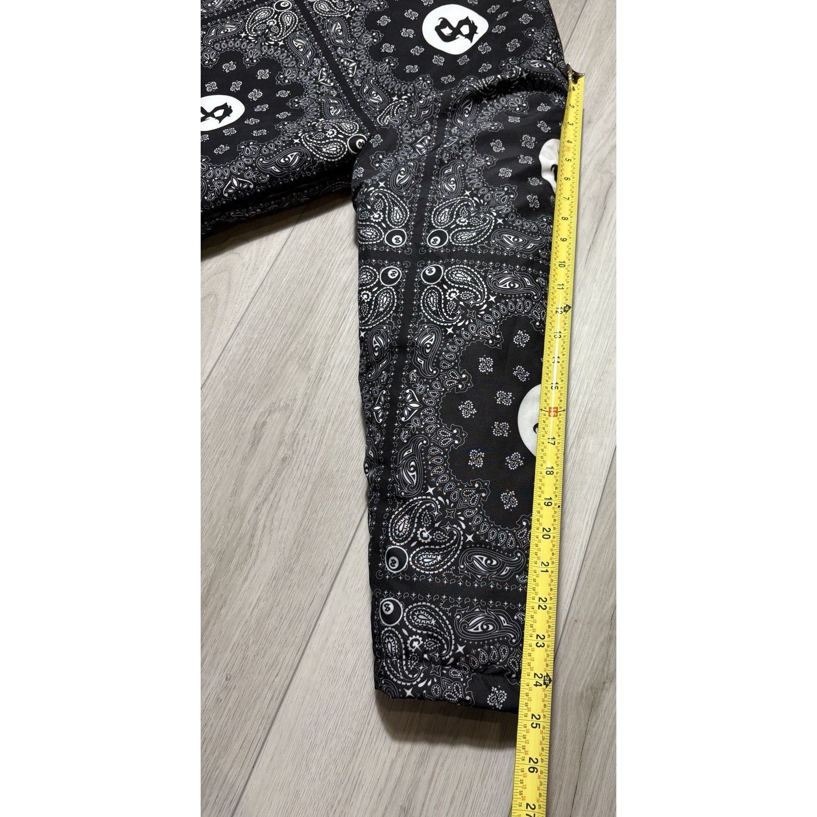 Section 8 Section Eight Y2K Paisley Bandana Streetwear Jacket Large Size US L / EU 52-54 / 3 - 18 Thumbnail