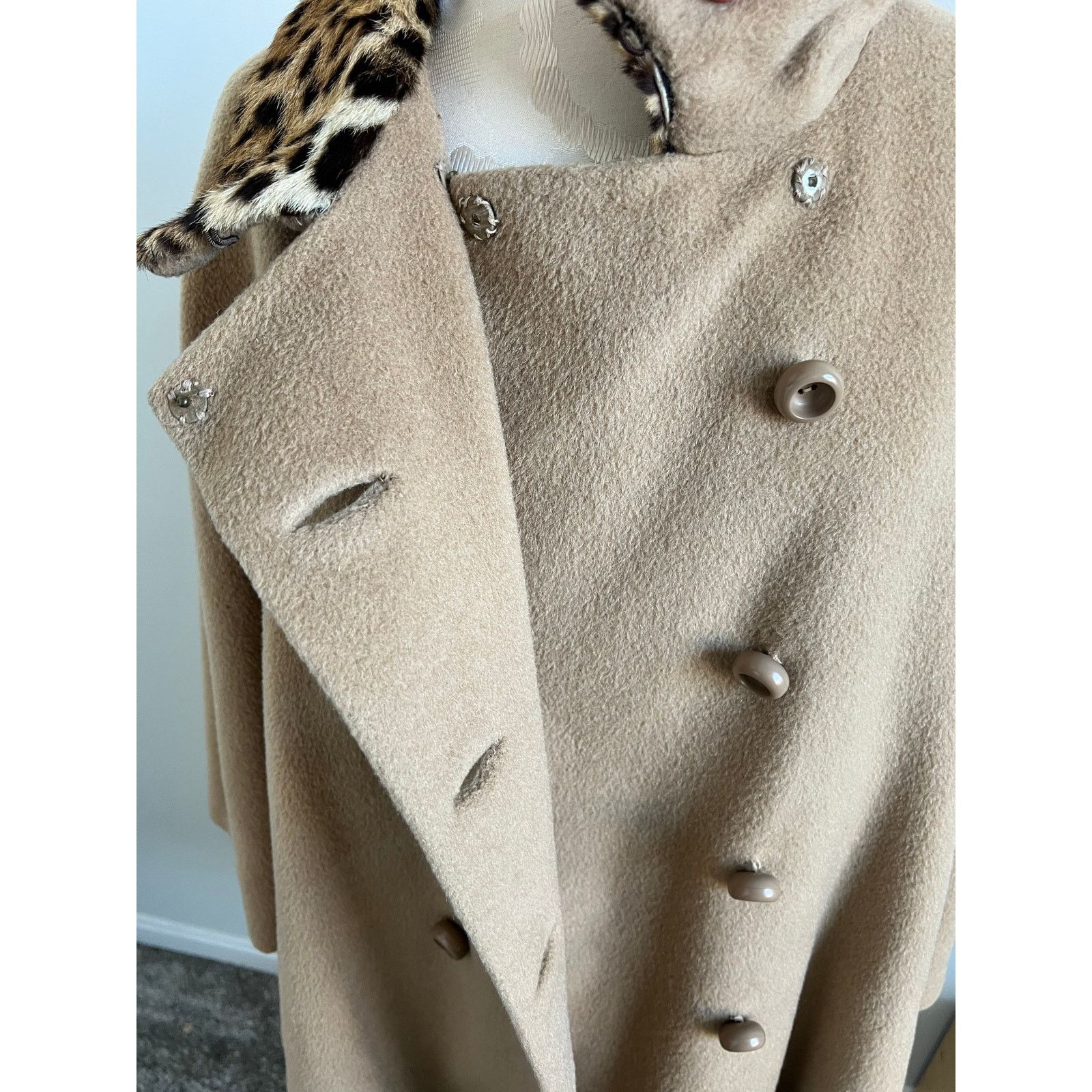 Vintage Byck’s Vintage 100% Wool Long Coat No Size (M) - Please Read Size M / US 6-8 / IT 42-44 - 6 Thumbnail