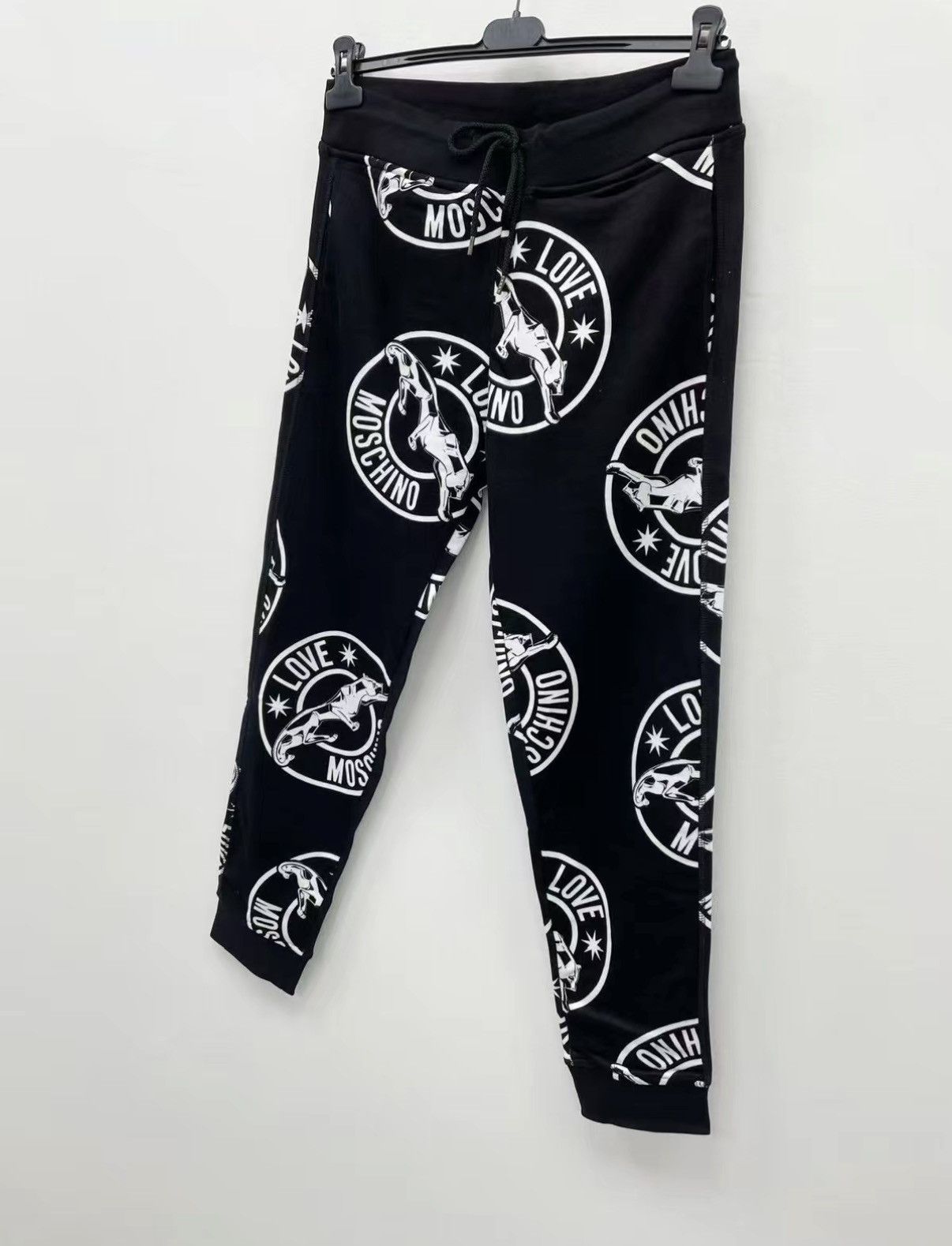 Moschino Love Moschino Stretchy Drawstring Sweatpants Size US 34 / EU 50 - 2 Thumbnail