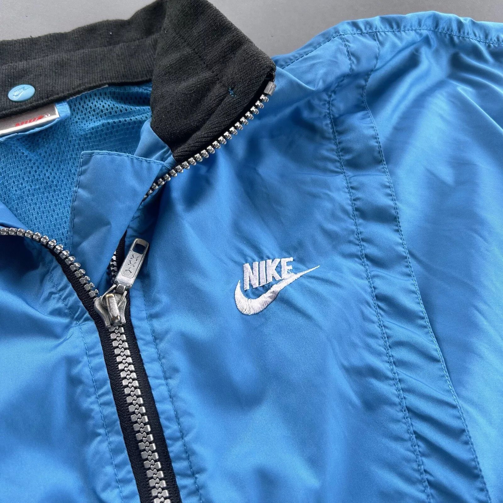 Nike Vintage 90s Nike 2 Piece Set Windbreaker Light Blue Size US XL / EU 56 / 4 - 7 Thumbnail