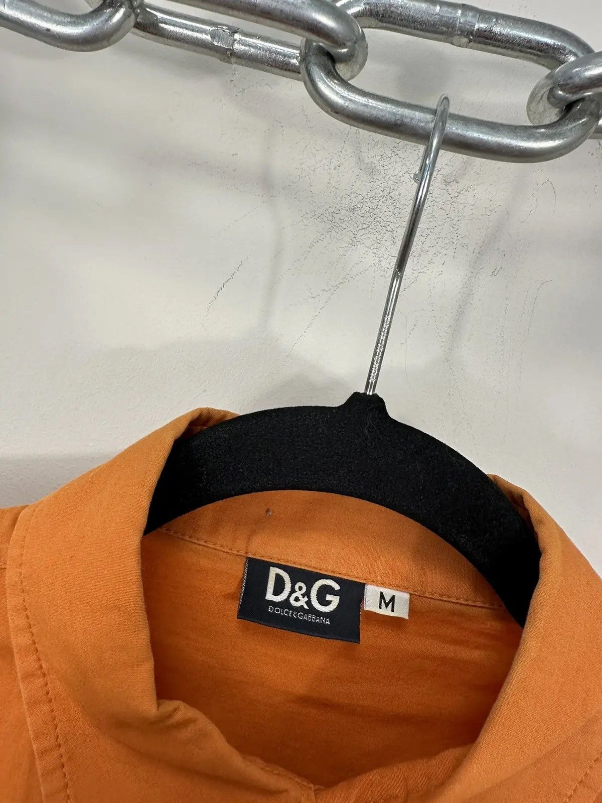 Dolce & Gabbana × Vintage Vintage Dolce & Gabbana Men's Pocket Logo Short Sleeve Shirt Size US M / EU 48-50 / 2 - 4 Thumbnail