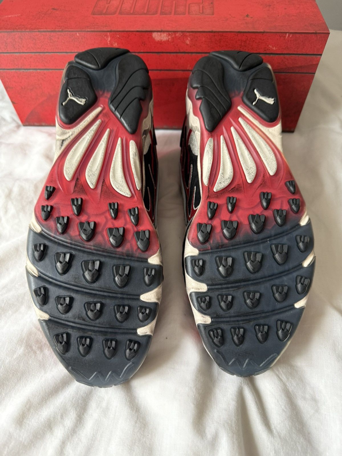 A$AP Rocky × Puma ASAP ROCKY PUMA INHALE DISTRESSED TRAINERS Size US 10 / EU 43 - 11 Thumbnail