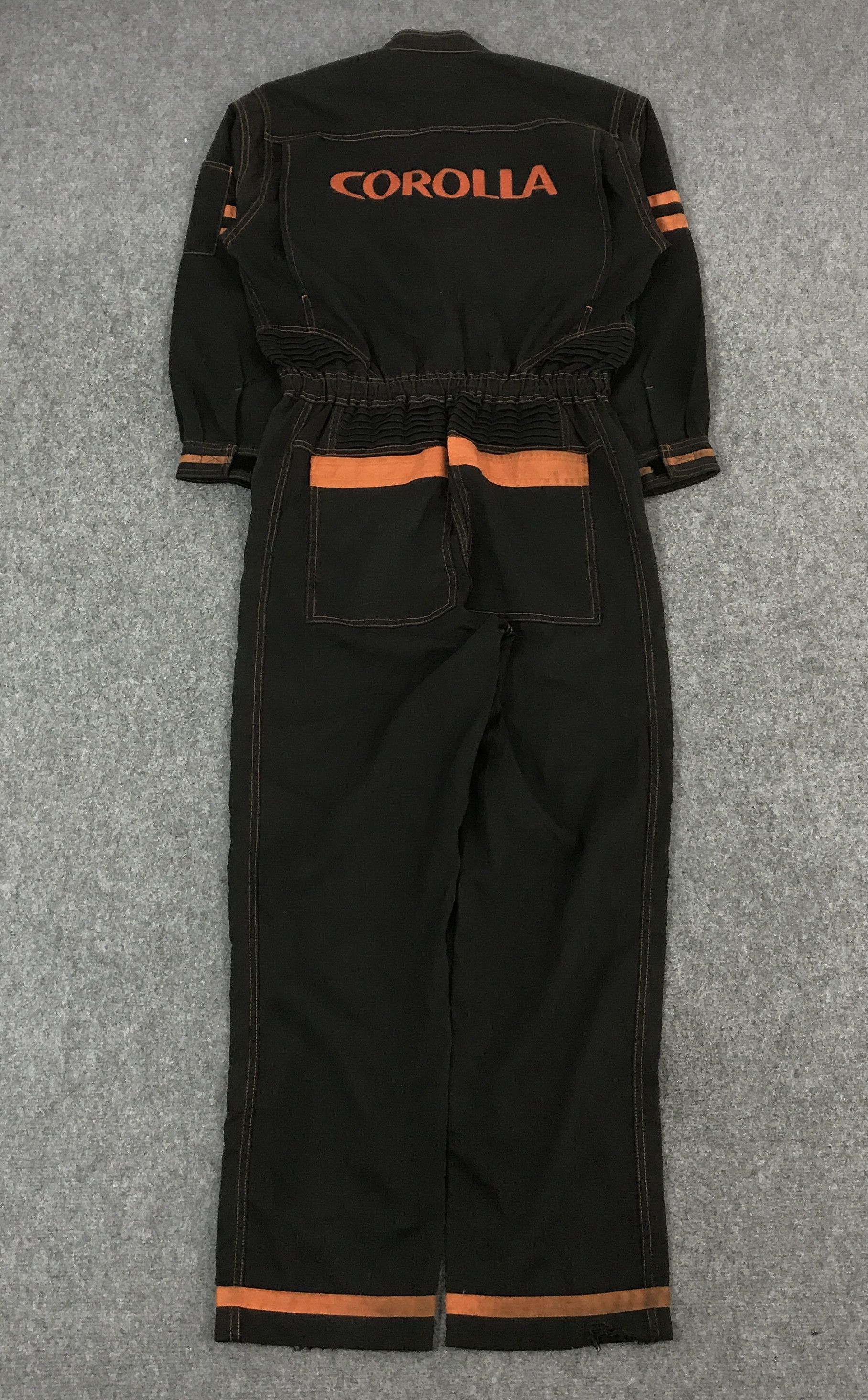 Japanese Brand COROLLA TOYOTA MOTORSPORT COVERALL JACKET Size US L / EU 52-54 / 3 - 1 Thumbnail