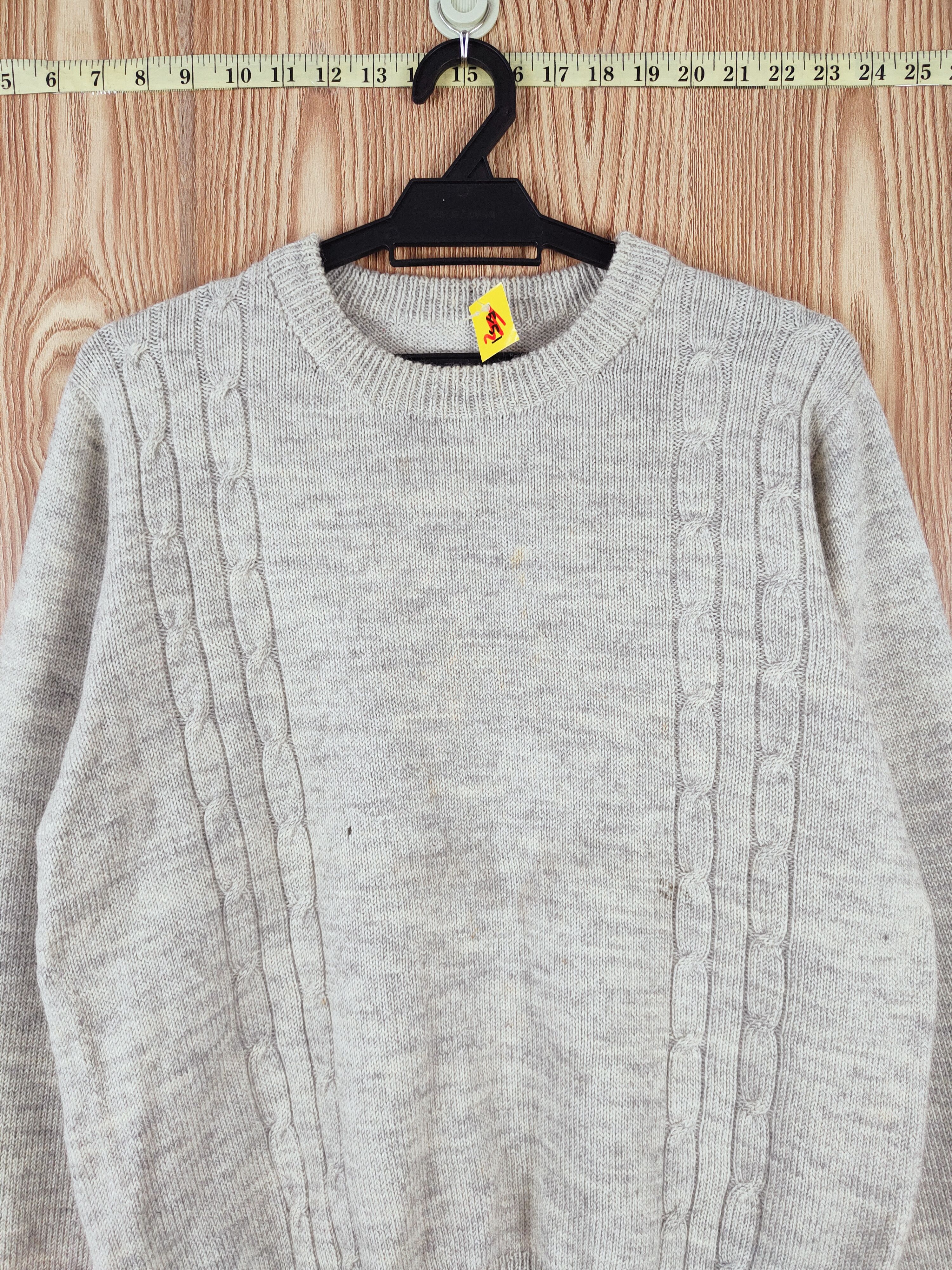 Homespun Knitwear × Japanese Brand Japanese Brand Gray Knitwear Sweatshirts #W301 Size US M / EU 48-50 / 2 - 2 Thumbnail