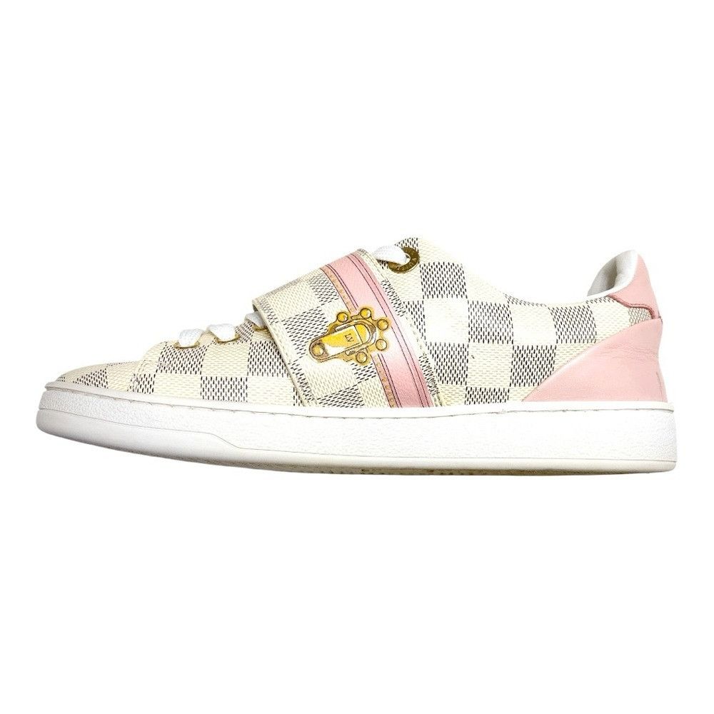 Louis Vuitton Louis Vuitton Frontrow Azur Damier Sneakers EU 37 US 7 Limit Size US 7 / IT 37 - 5 Thumbnail