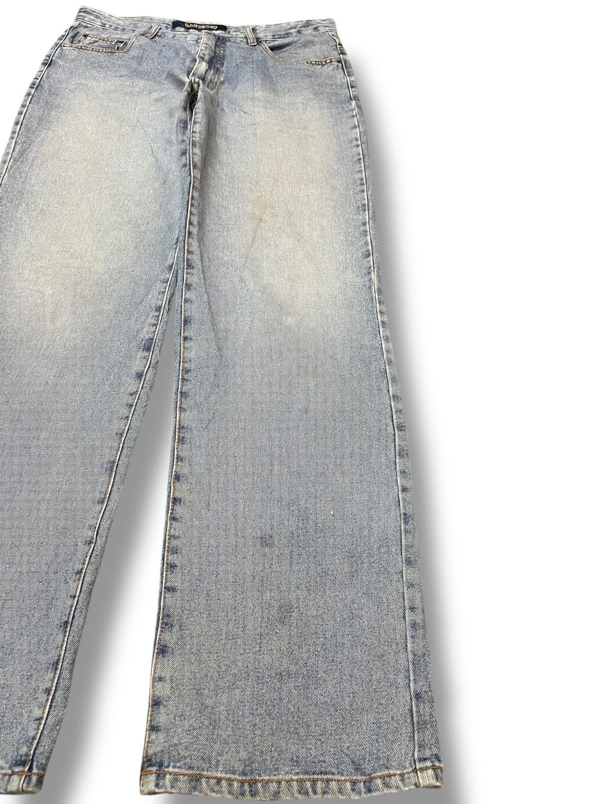 Japanese Brand × Southpole Vintage Bangbang Baggy Faded Denim Size US 33 - 4 Thumbnail