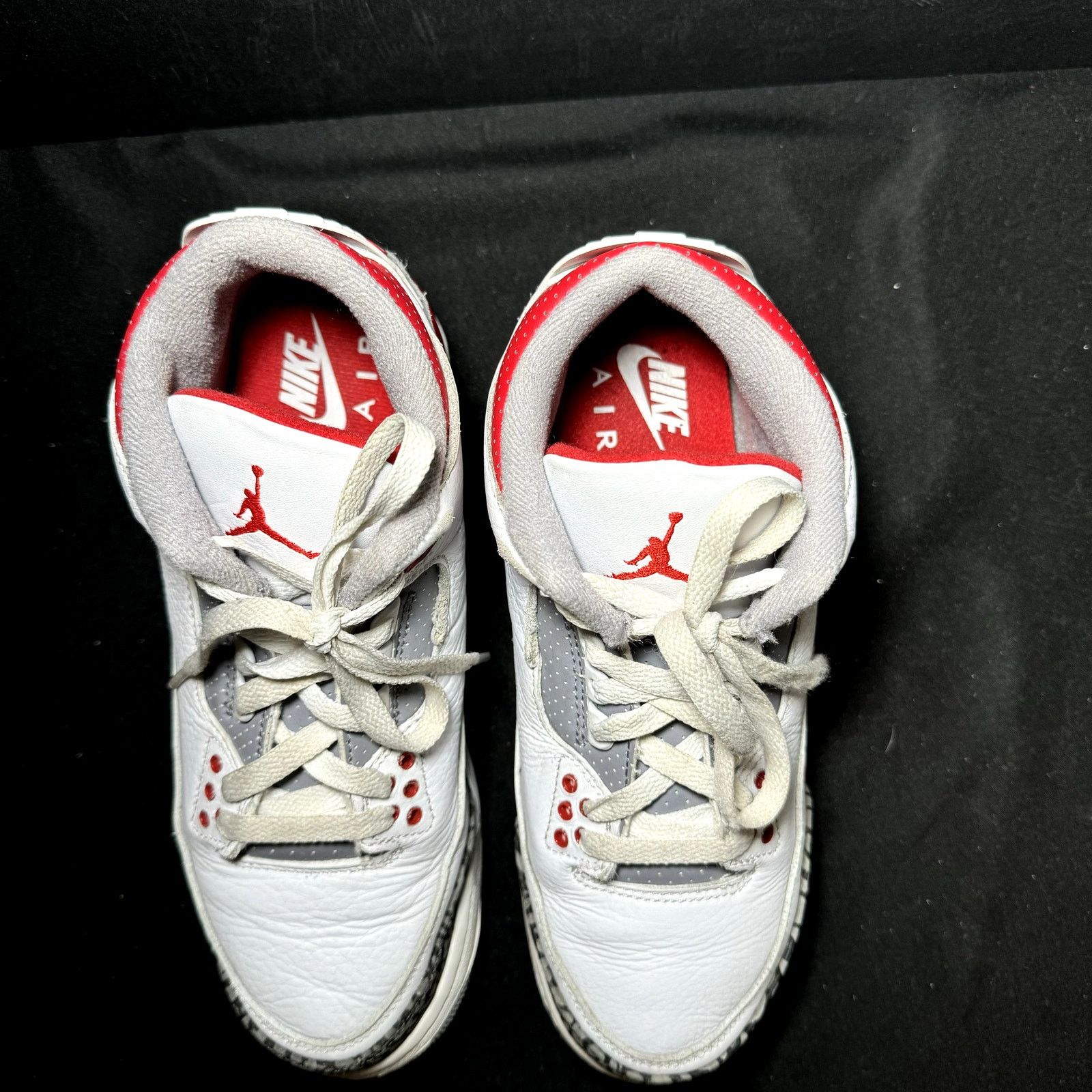 Jordan Brand × Nike Size 6.5 - Air Jordan 3 Retro GS Fire Red 2022 Men's Shoes Size US 6.5 / EU 39-40 - 3 Thumbnail