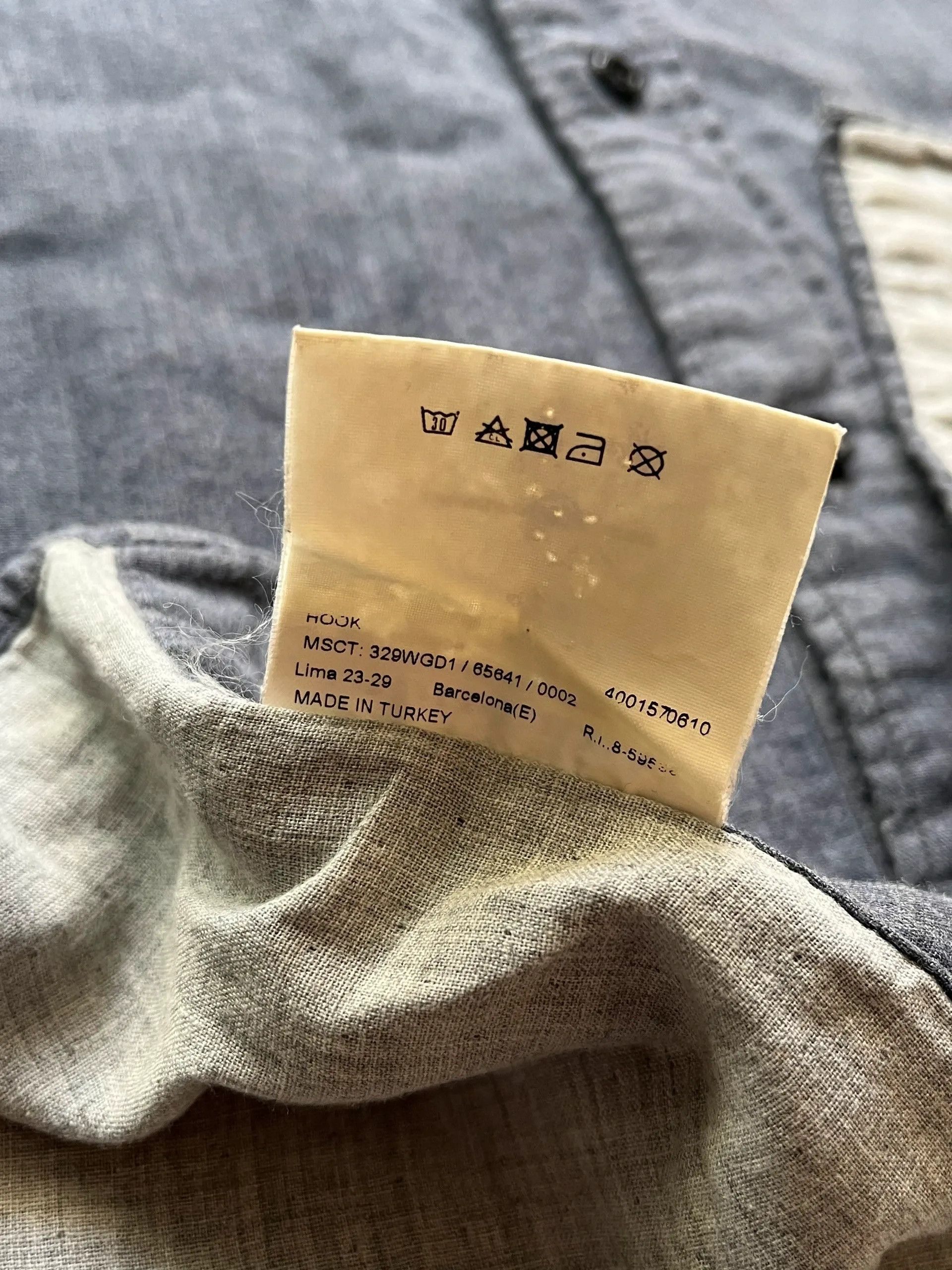 Burberry Burberry London Sz XL Shirts Grey Size US XL / EU 56 / 4 - 7 Thumbnail