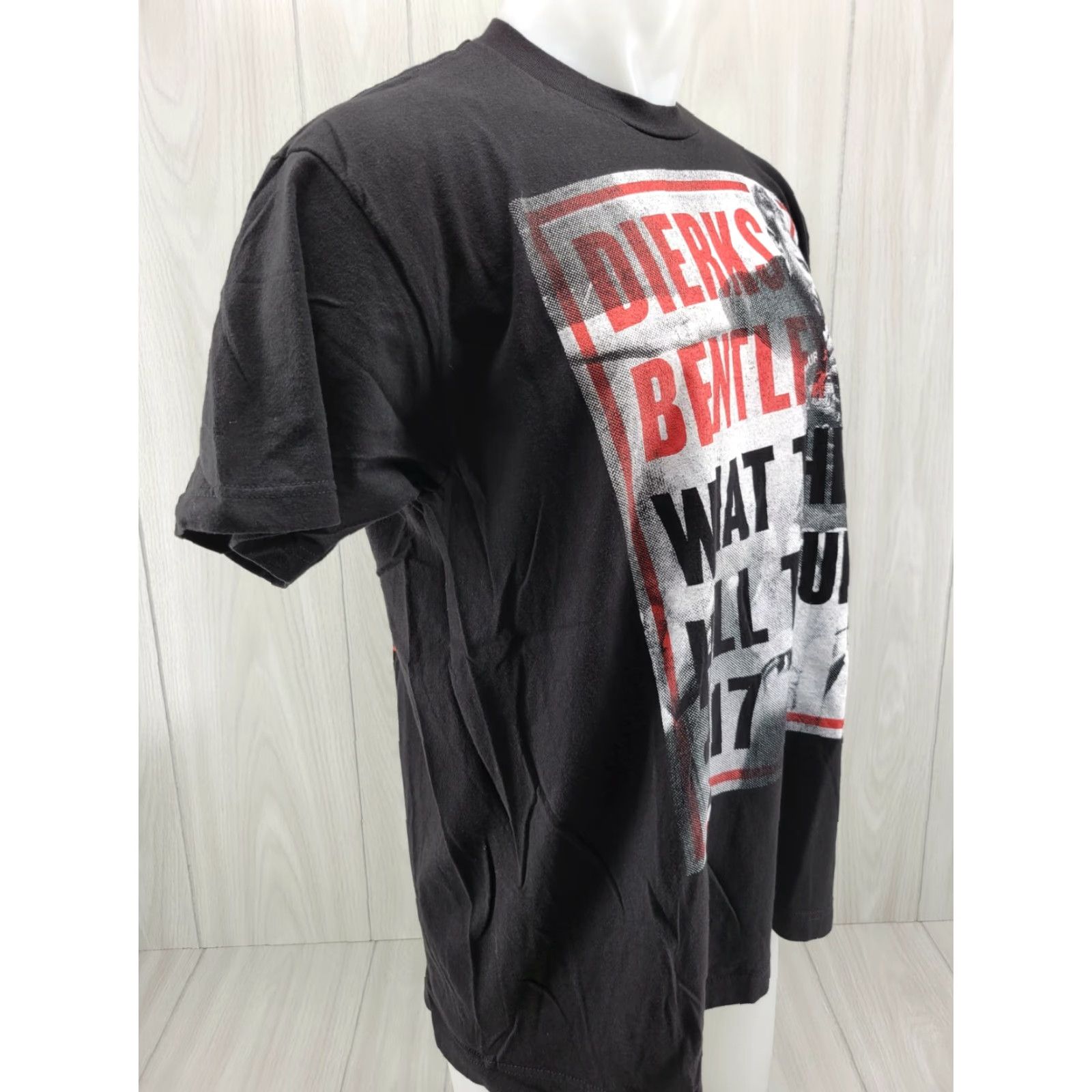 Tultex DIERKS BENTLEY 2017 What The Hell Concert Tour T-SHIRT Mens XL Black Tultex Graphic Tee Shirts Mens Music Tour Merch Size US XL / EU 56 / 4 - 3 Thumbnail