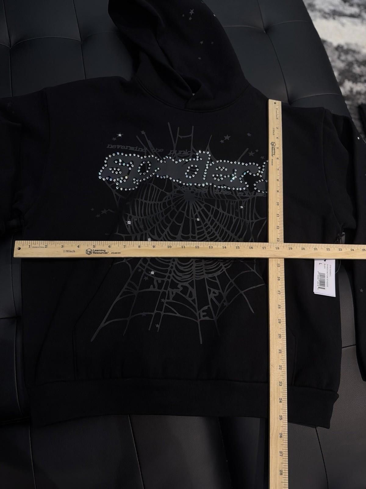 Sp5der Sp5der Black VVS Stone Hoodie Size Large 2026 100% Authentic Size US L / EU 52-54 / 3 - 10 Thumbnail