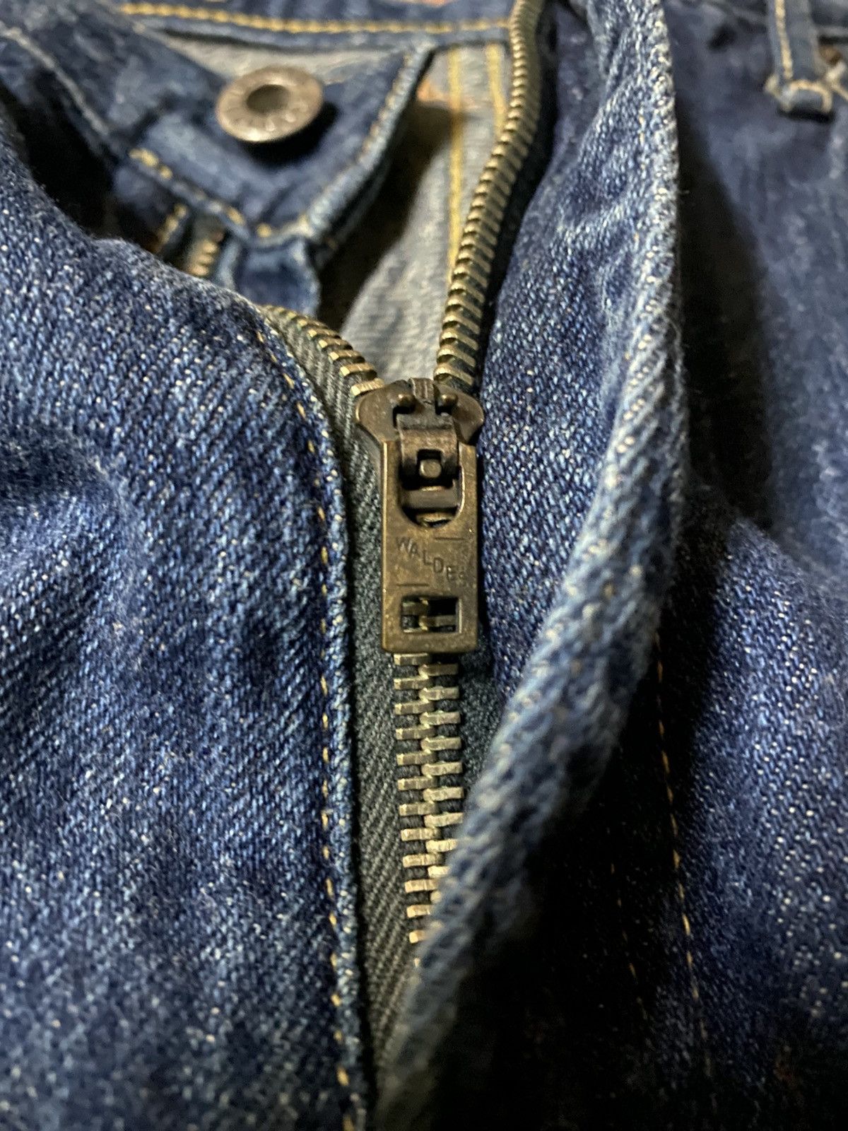Kapital Kapital No 2 Denim Crop Croth Patchwork Buckle Back Denim Size US 29 - 9 Thumbnail