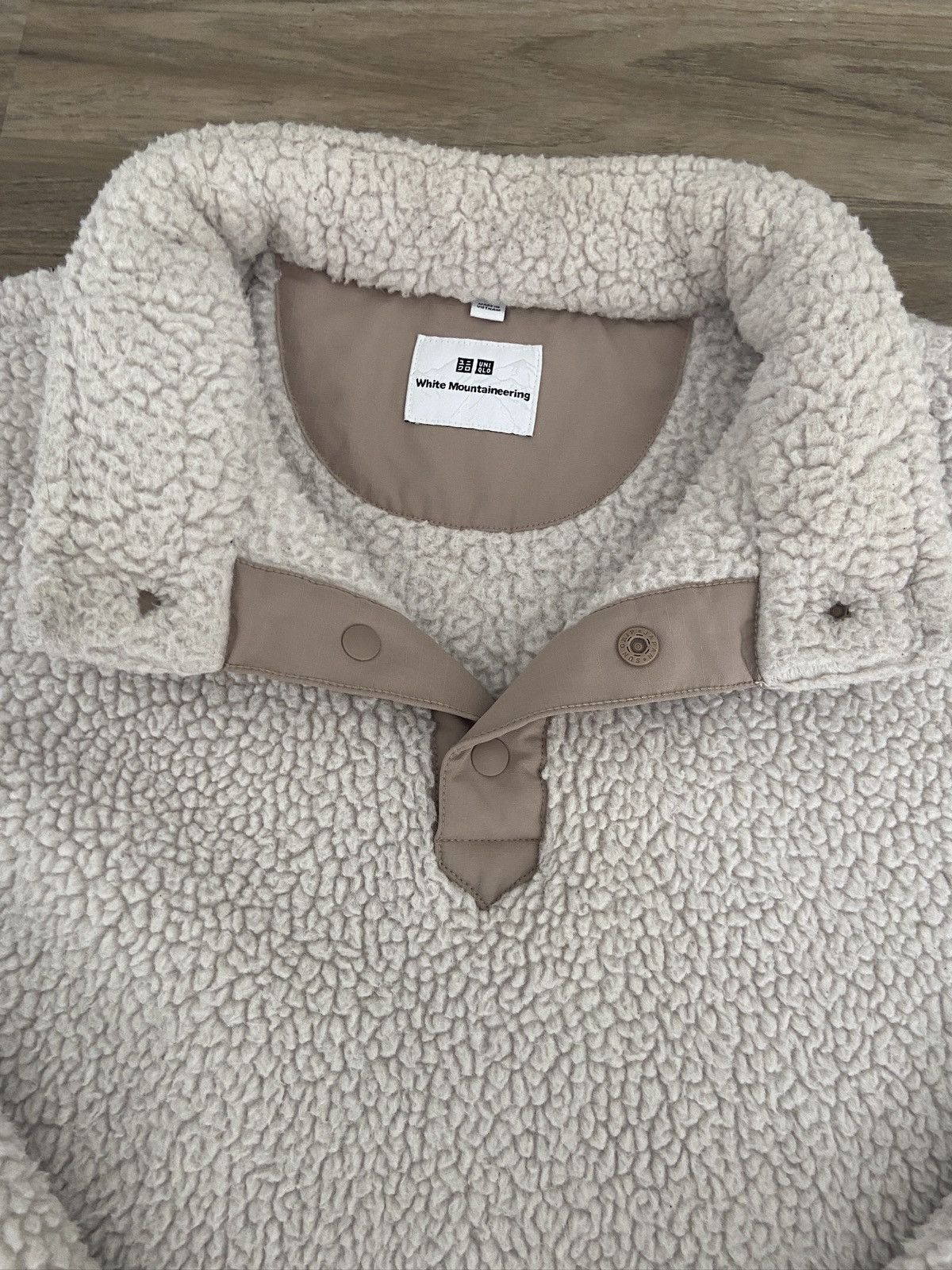Uniqlo × White Mountaineering UNIQLO White Mountaineering Sherpa Fleece Pullover Size L Size US L / EU 52-54 / 3 - 3 Thumbnail