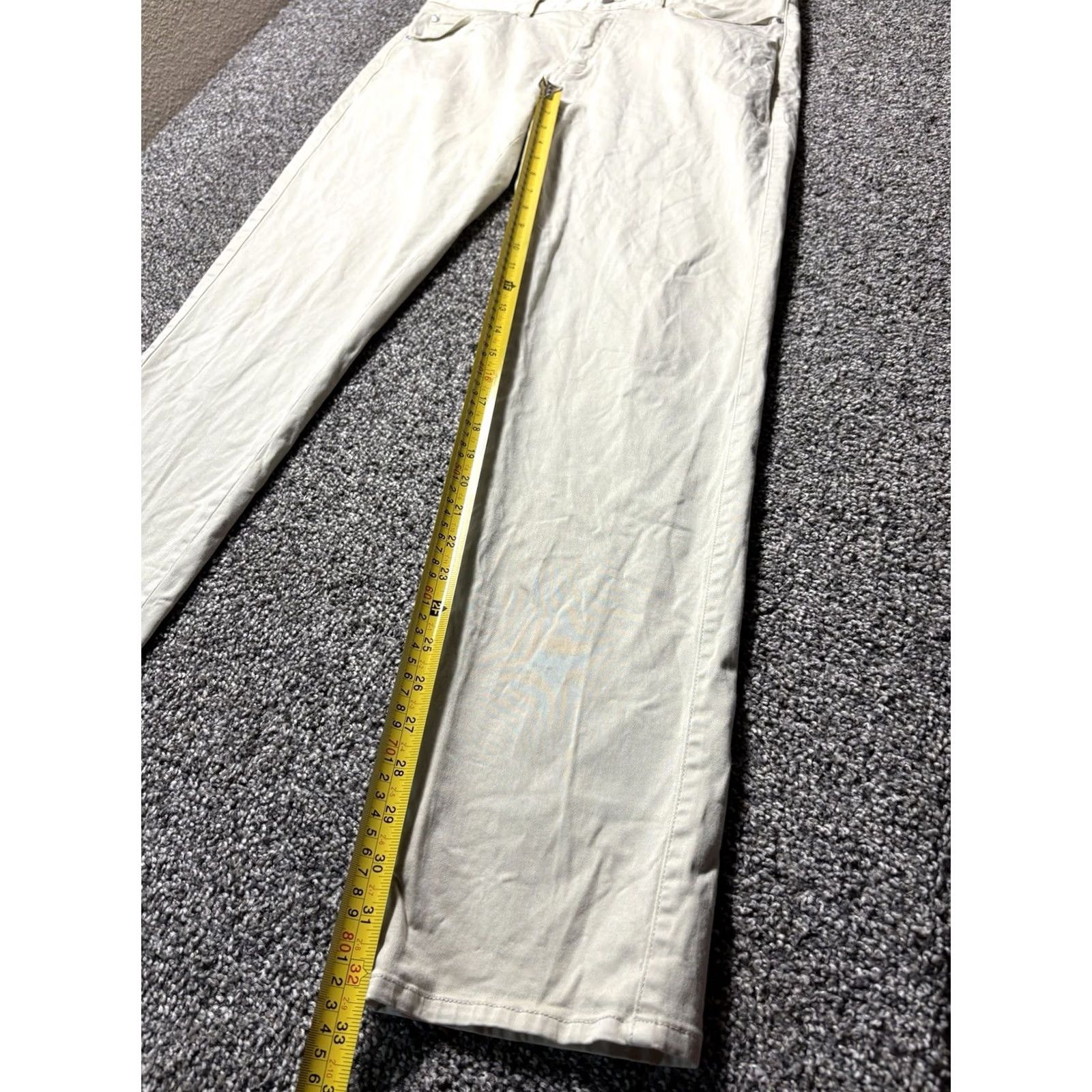 Peter Millar Peter Millar Ultimate Sateen Pants Mens 35x32 Beige 5-Pocket Golf ME0B39 Size US 35 - 6 Thumbnail
