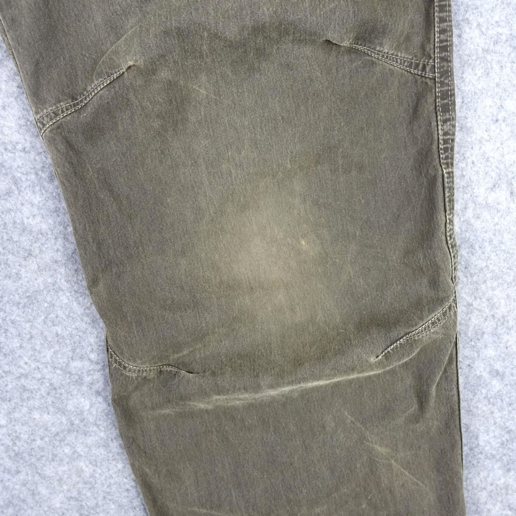 Vintage Kuhl Revolvr Pants Mens 34x32 Canvas Workwear Carpenter 5-Pocket Brown Regular Size US 34 / EU 50 - 4 Thumbnail
