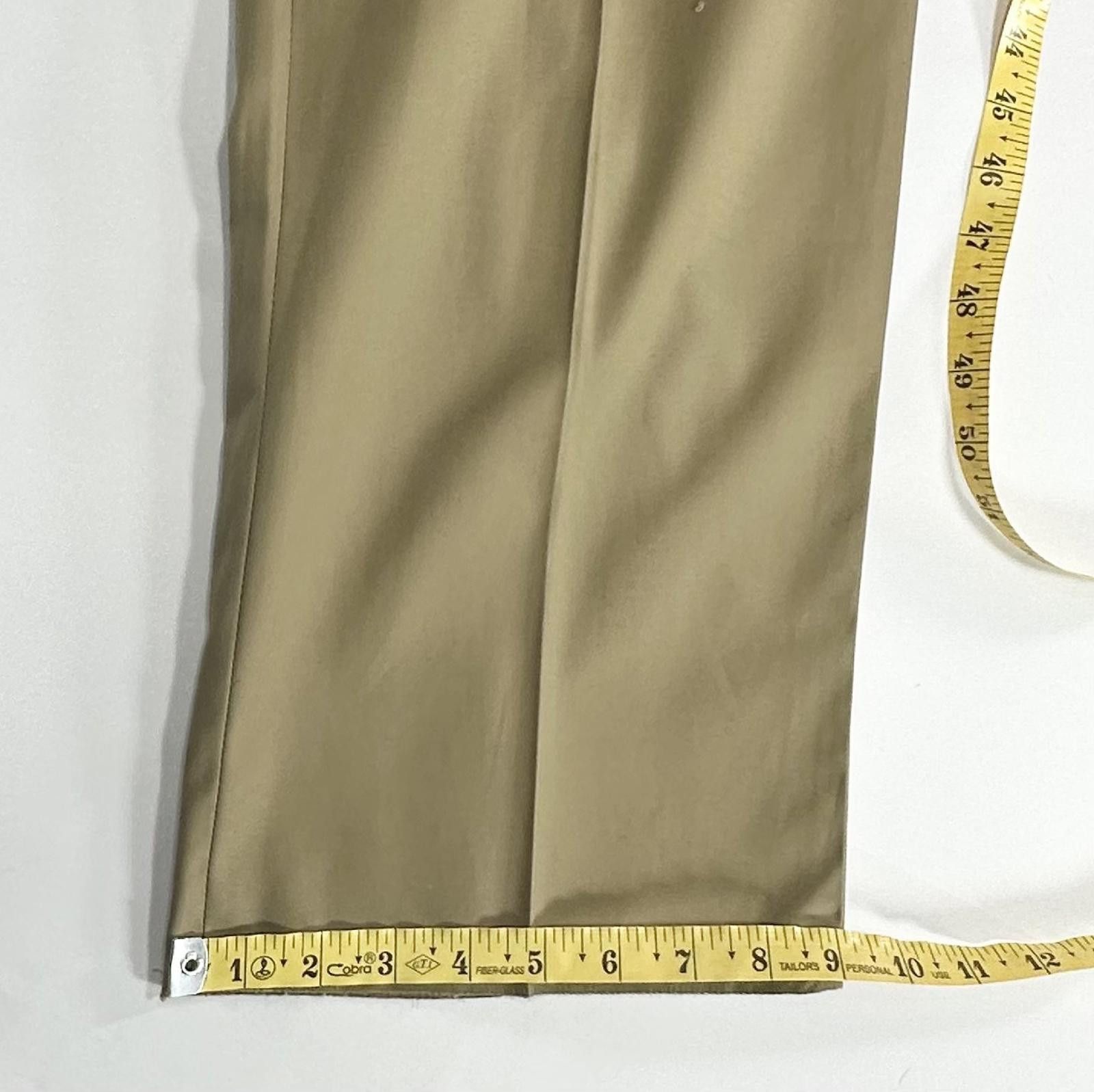 Other Royal Khaki Unhemmed Straight Leg Chinos Brown Mens 40/37 Size US 40 / EU 56 - 6 Thumbnail