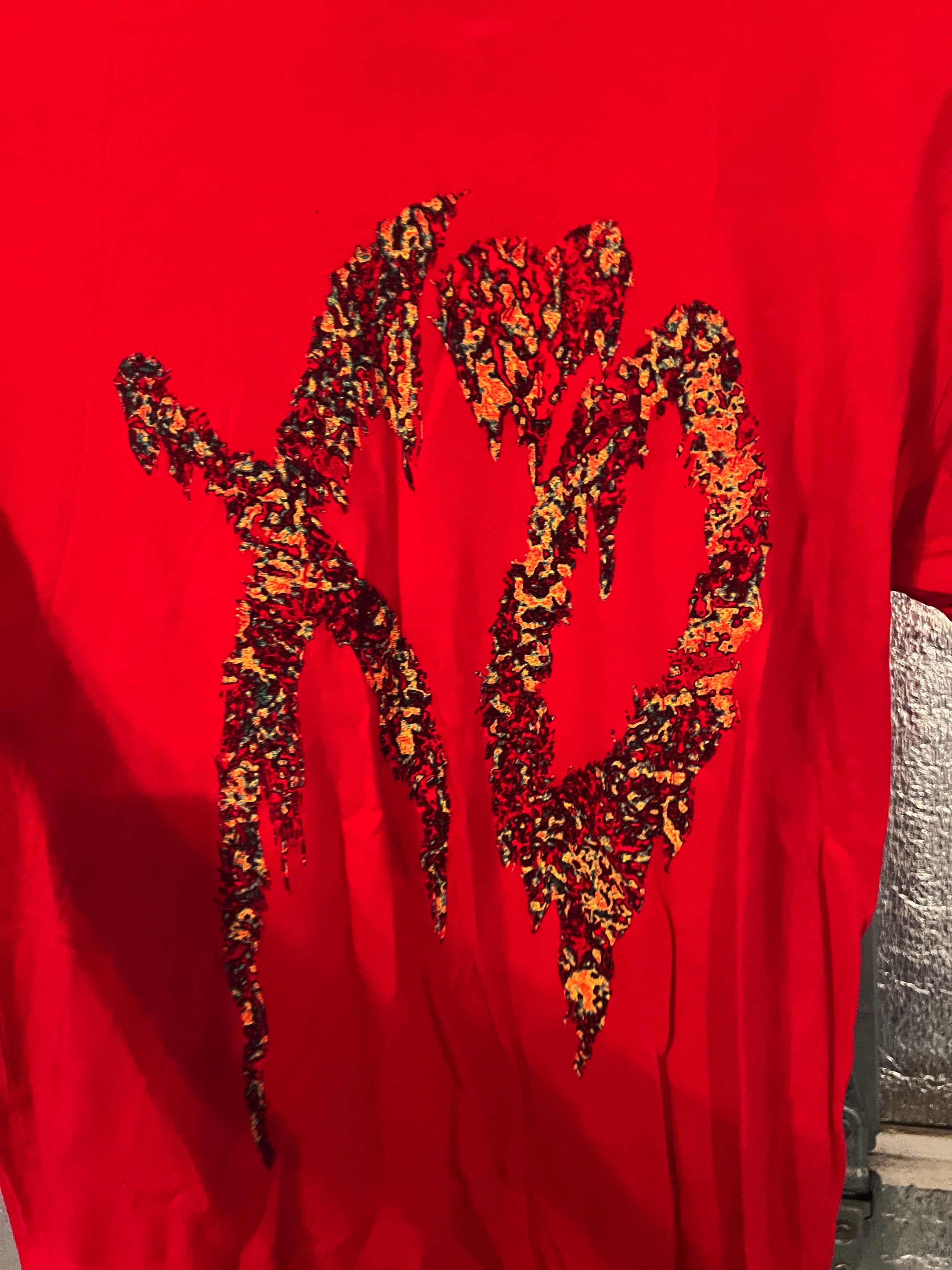The Weeknd Coachella Red XO tee Size Medium