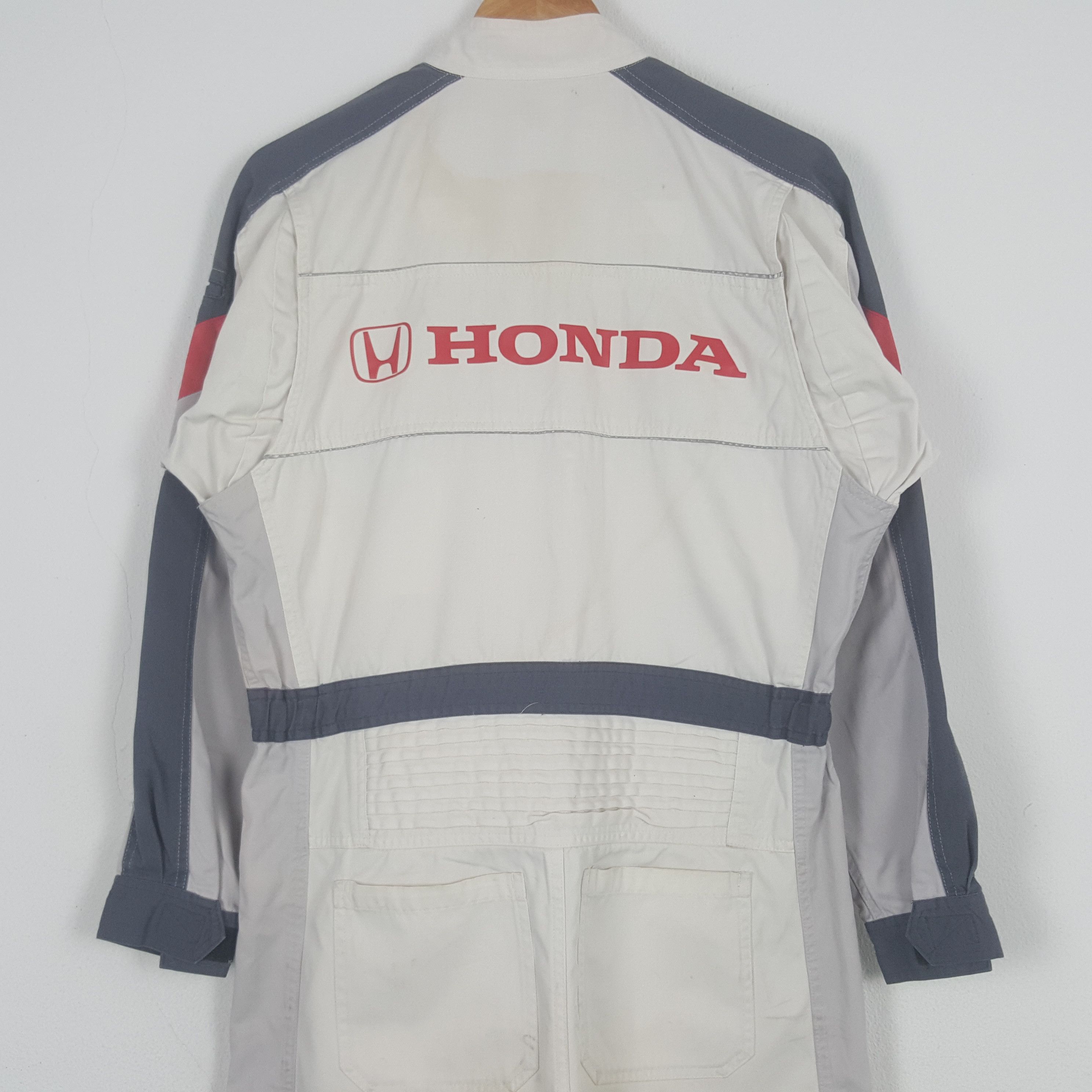 Honda Vintage Honda Racing Team Japanese Coverall Jacket C300N9 Size US M / EU 48-50 / 2 - 2 Thumbnail