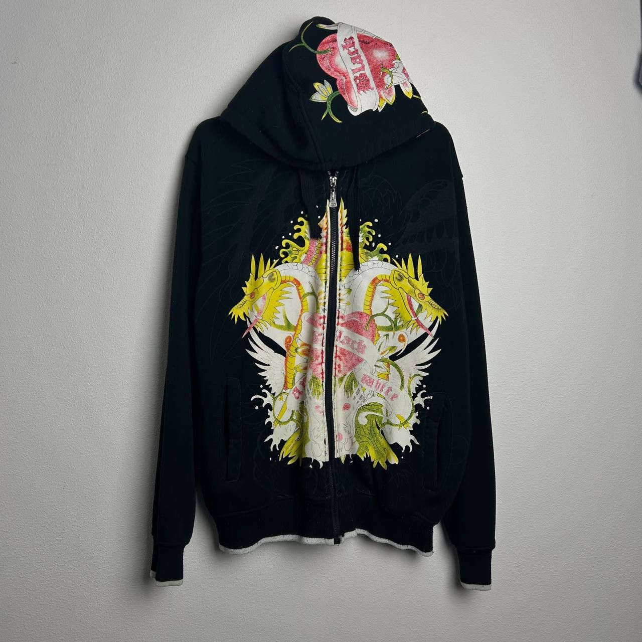 Japanese Brand Vintage Ed Hardy Style graphic japan zip hoodie Size US M / EU 48-50 / 2 - 1 Thumbnail