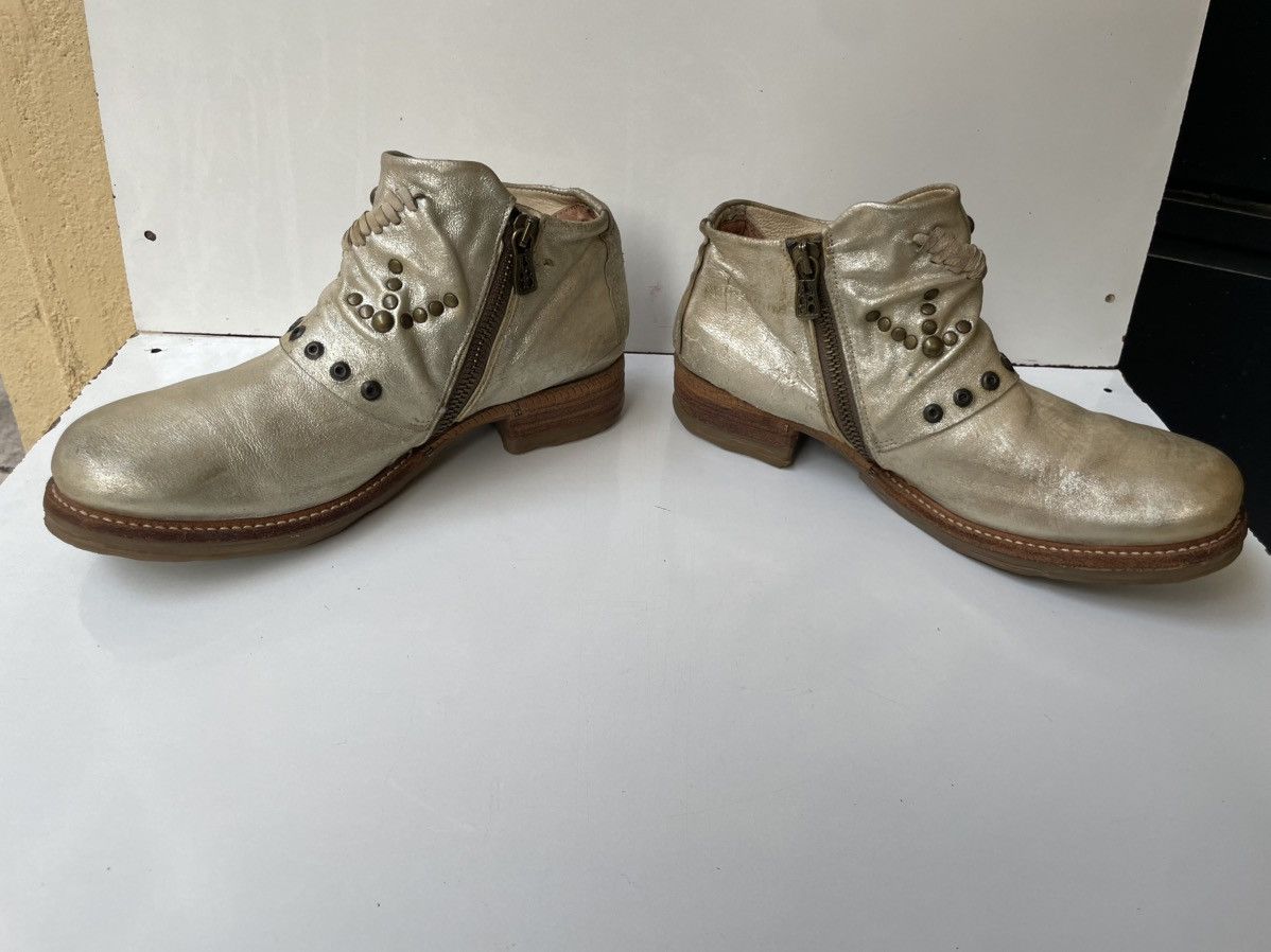 A.S.98 A.S.98 Leather Biker Ankle Boots EUR 37 US 6.5-7 / UK 4 Size US 6.5 / IT 36.5 - 13 Thumbnail