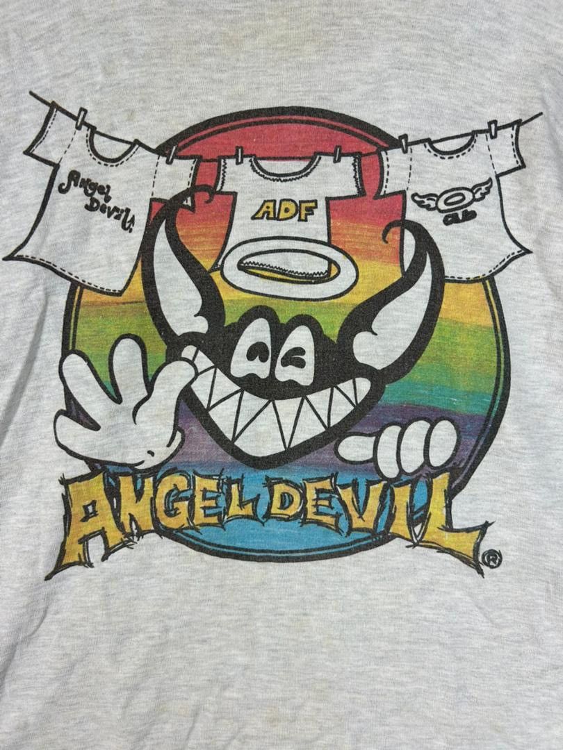 Vintage Vintage 90s Angel Devil ADF T shirt/ Anime / Mangga Size US M / EU 48-50 / 2 - 4 Thumbnail