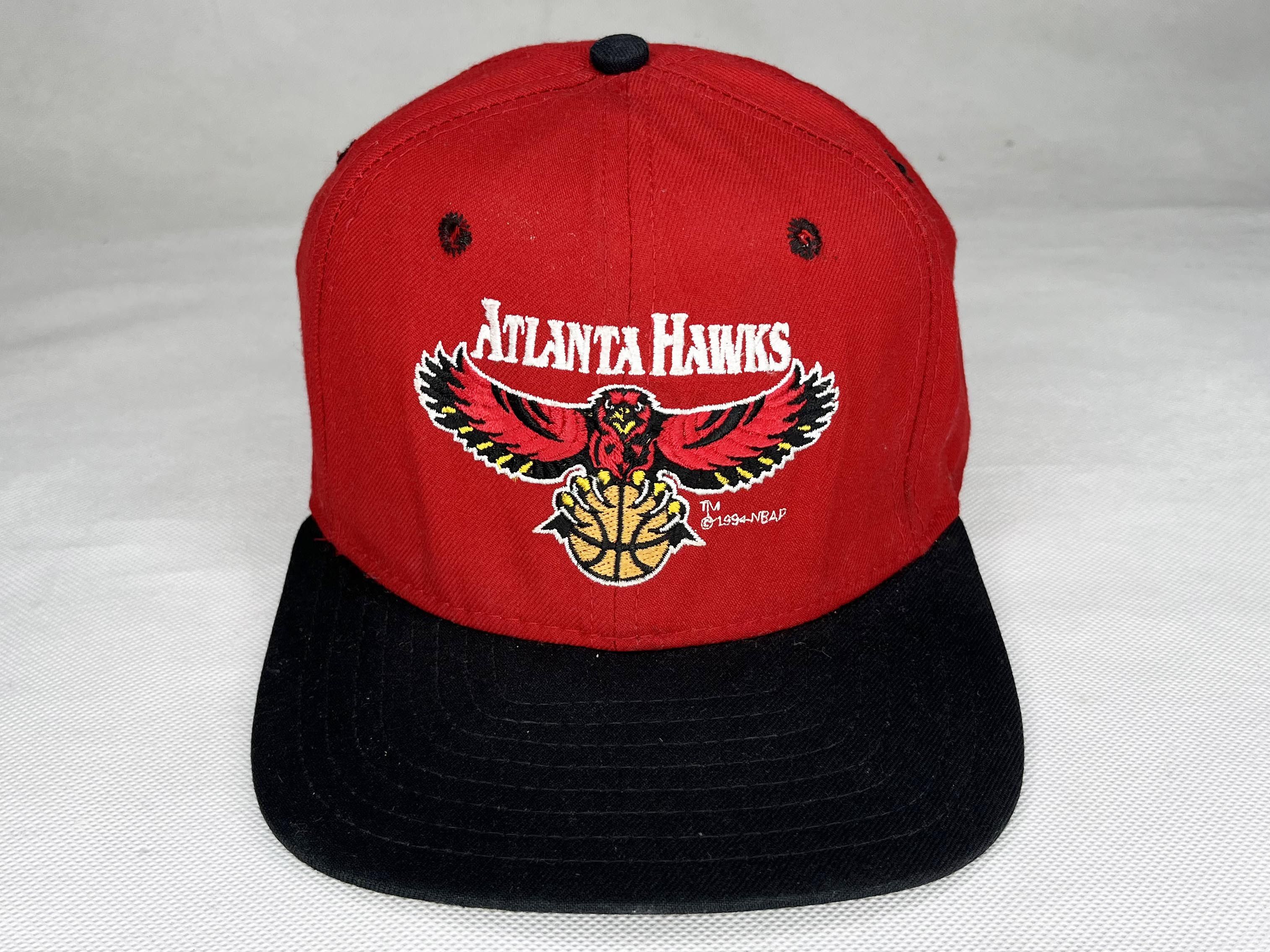 New Era Vintage New Era NBA Atlanta Hawks Snapback Cap Hat Size ONE SIZE - 1 Thumbnail