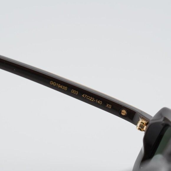 Gucci Gucci GG1943S 003 Sunglasses Shiny Metallic Brown Square Size ONE SIZE - 6 Thumbnail
