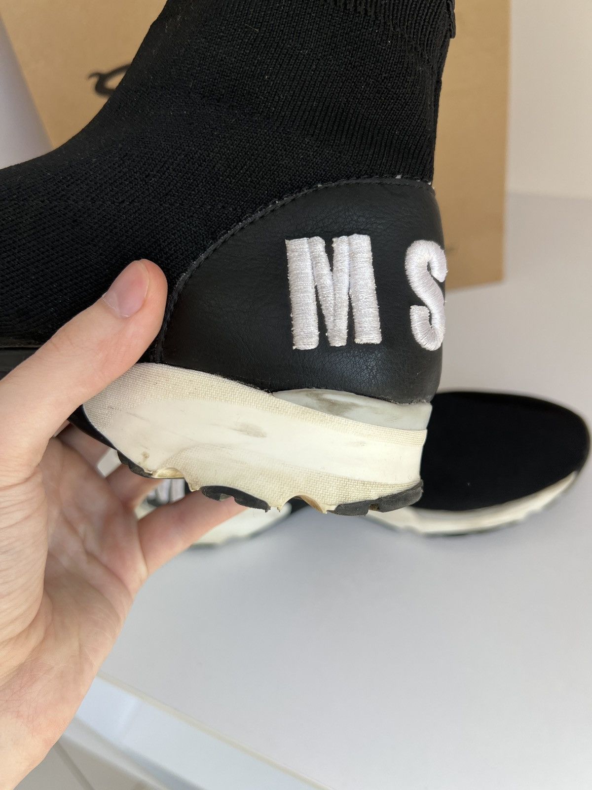 MSGM × Vintage Vintage MSGM Women’s Black Shoes Size US 8 / IT 38 - 10 Thumbnail
