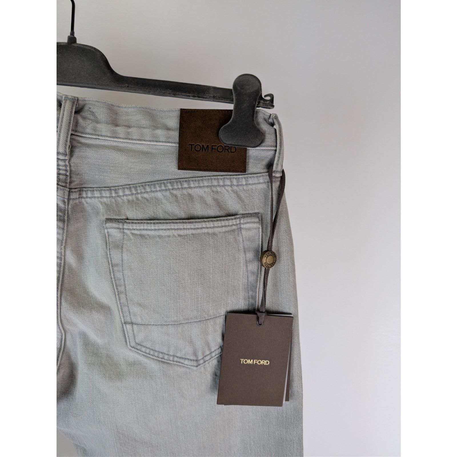 Tom Ford o1rshd1 Slim Jeans in Grey Size US 34 / EU 50 - 15 Thumbnail
