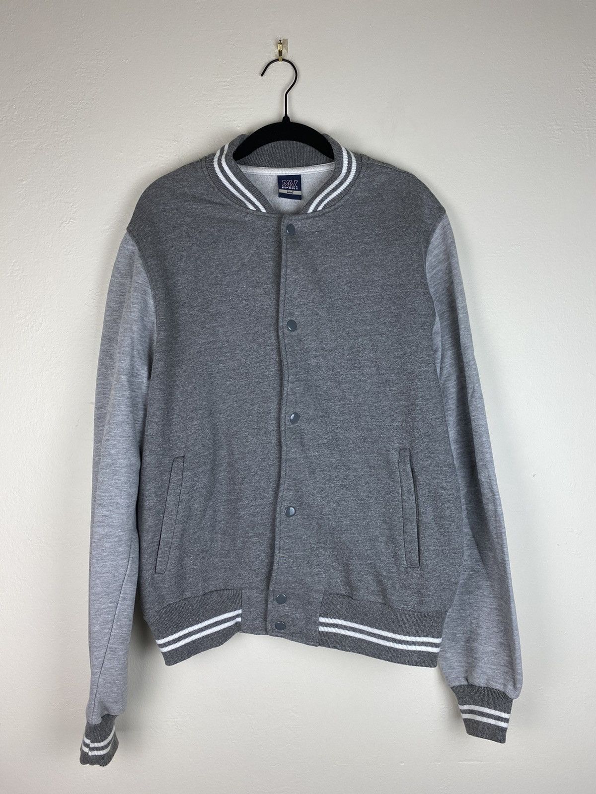 Vintage Vintage MV Sport Fleece Varsity Jacket Size US S / EU 44-46 / 1 - 1 Thumbnail