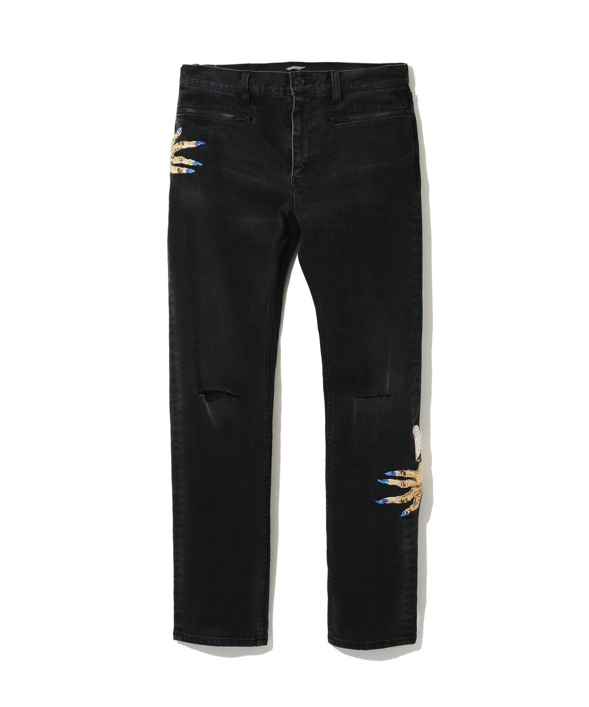 Undercover Undercover AW23 D-Hand Embroidered Jeans Size US 32 / EU 48 - 11 Thumbnail