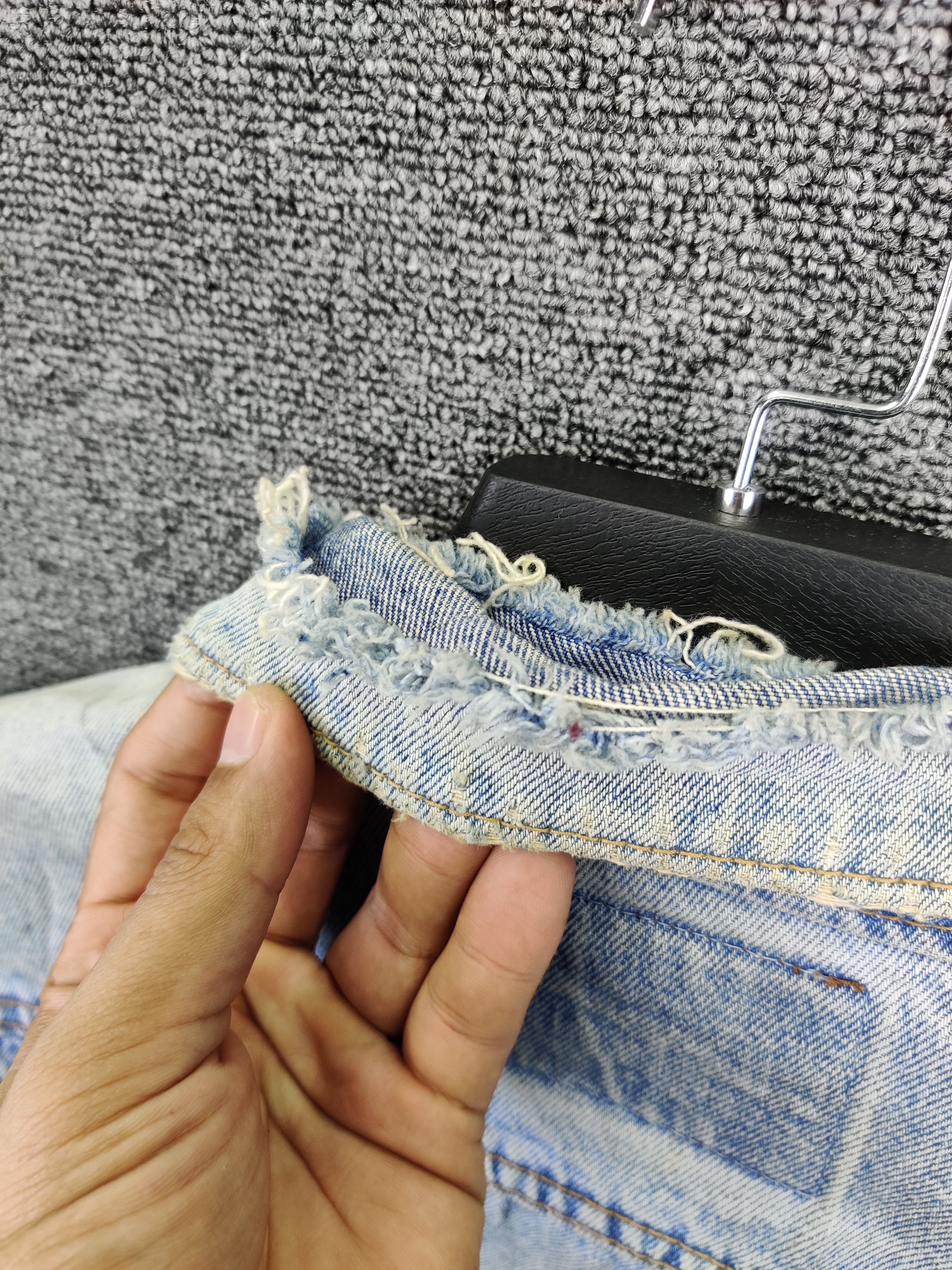 Japanese Brand Vintage G.L Heart Distressed Trucker Denim Jacket Size US M / EU 48-50 / 2 - 12 Thumbnail