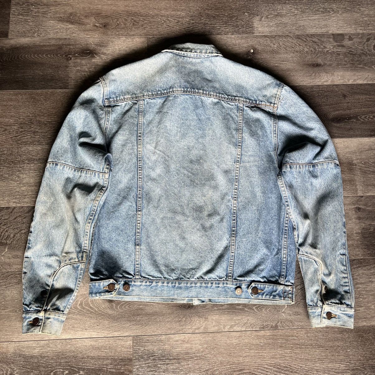 Britches Vintage 1990s Britches Light Wash Denim Jean Trucker Jacket Size US XL / EU 56 / 4 - 2 Thumbnail
