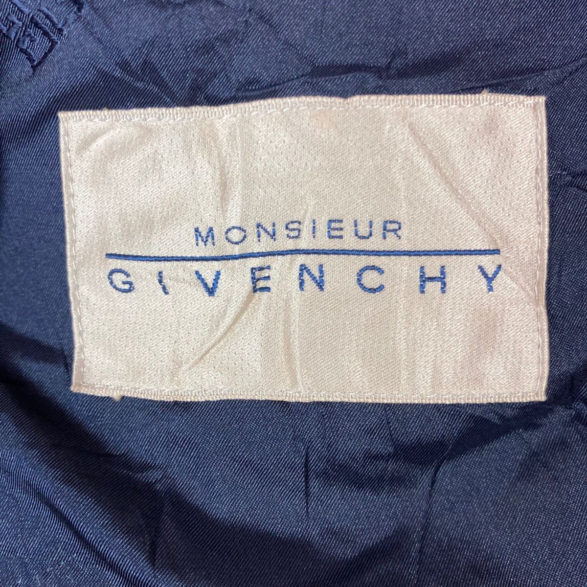 Givenchy Vintage Monsieur Givenchy Flat Button Trench Coat Medium Size US L / EU 52-54 / 3 - 8 Thumbnail