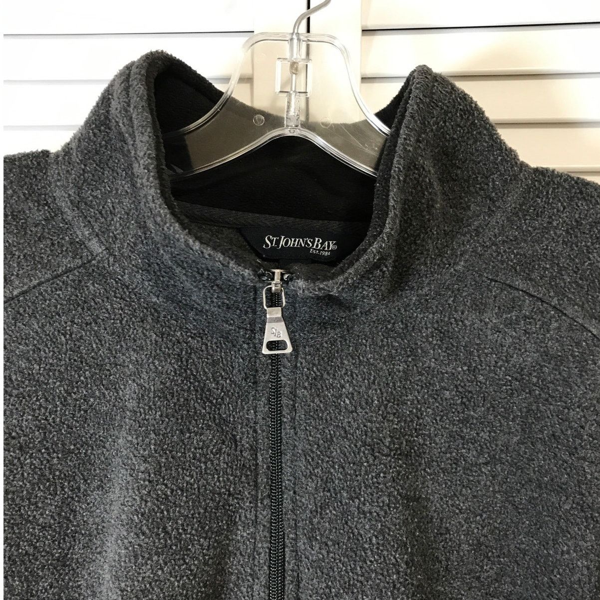 St. Johns Bay St. John’s Bay Gray High Neck Long Sleeve Jackets XL Size US XL / EU 56 / 4 - 5 Thumbnail