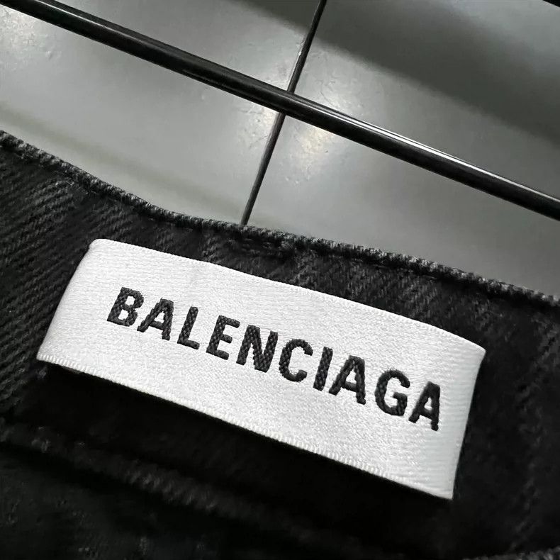 Balenciaga Balenciaga Black denim jeans Size US 27 - 3 Thumbnail
