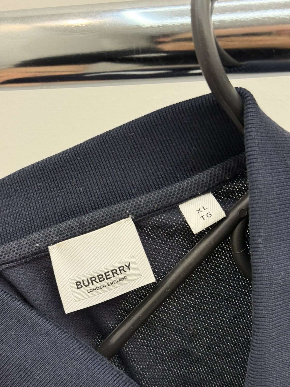 Burberry Burberry London Nova Check Logo Embroidered Polo Shirt Size US XL / EU 56 / 4 - 4 Thumbnail