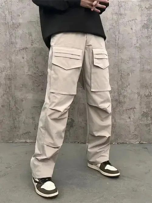 Designer zipper utility pleated cargo pants Size US 30 / EU 46 - 2 Thumbnail