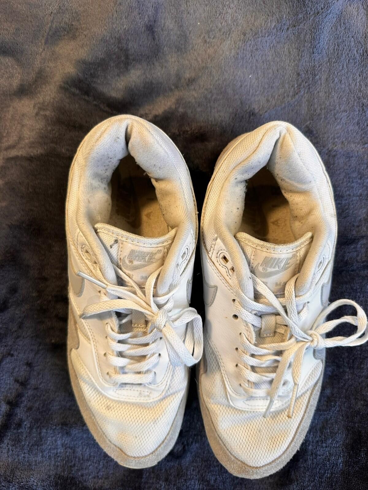 Nike Nike Air Max 1 Low Pure Platinum White 2019 M8/W9.5 Size US 8 / EU 41 - 5 Thumbnail