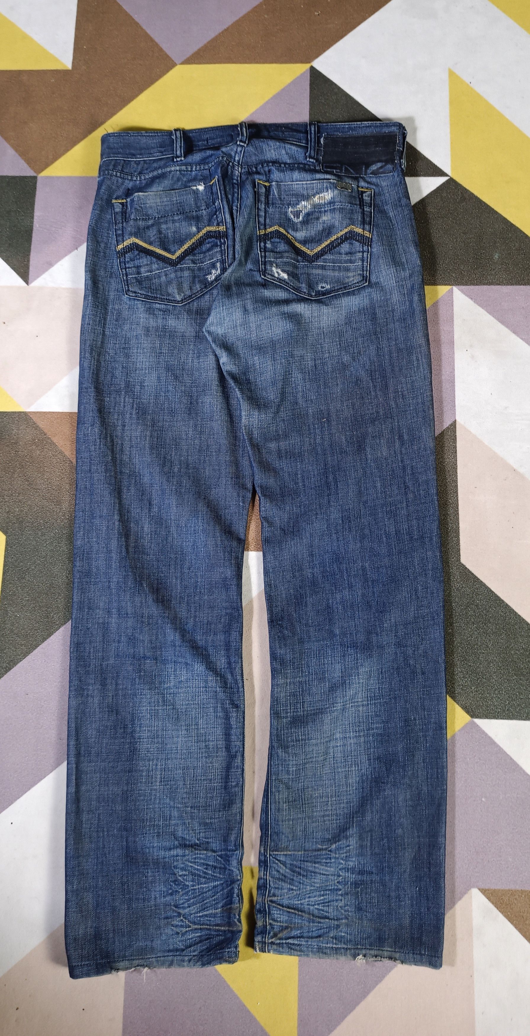 Energie RARE🔥 ENERGIE Algodon Baumwolle Denim Size US 34 / EU 50 - 4 Thumbnail