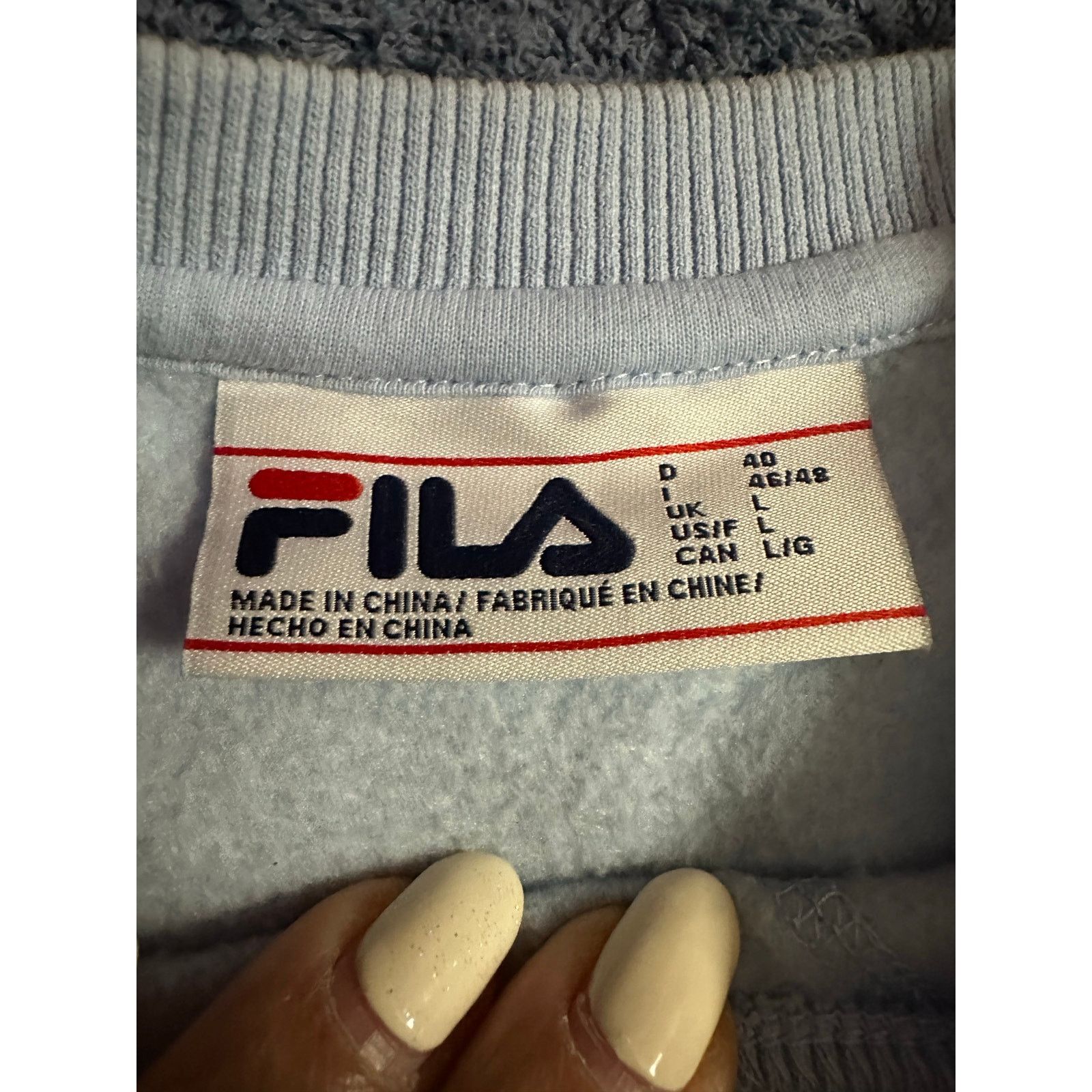 Fila Women's FILA Jogger (M) & Sweatshirt (L) Size L / US 10 / IT 46 - 11 Thumbnail