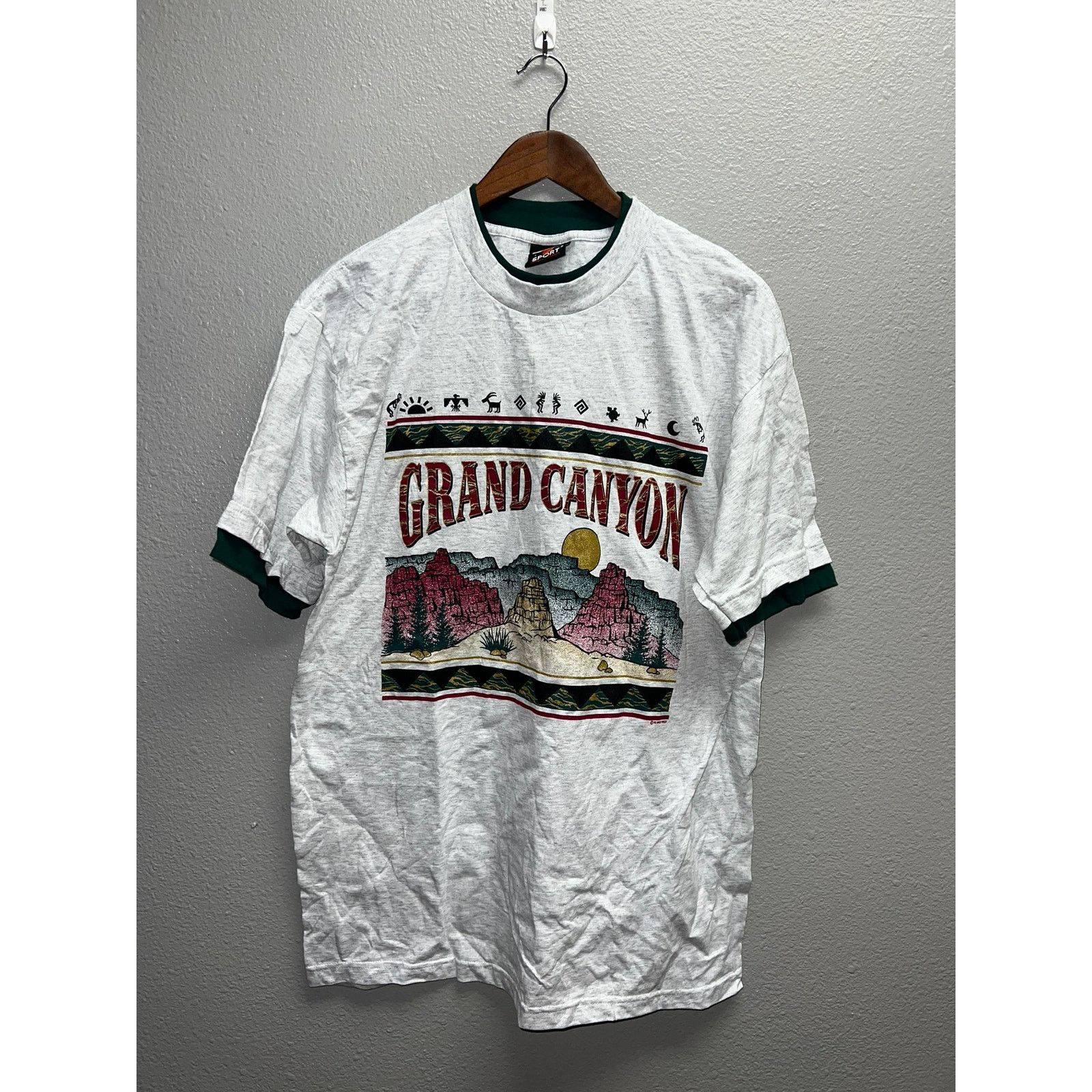 Signal Sport Vintage Nature Shirt Test Print Grand Canyon Yellowstone L Size US L / EU 52-54 / 3 - 1 Thumbnail