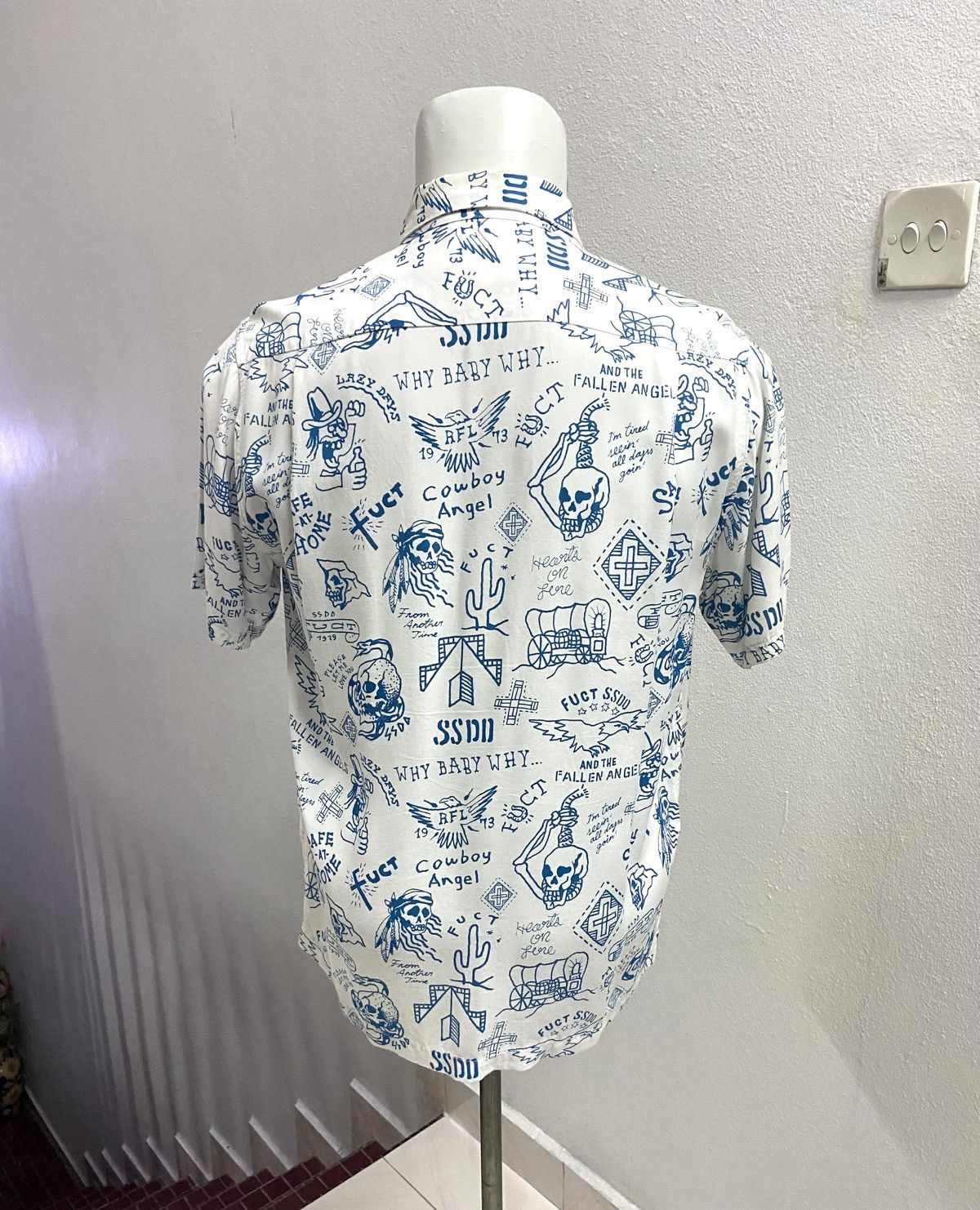 FUCT FUCT SSDD OVERPRINT SHIRT Size US M / EU 48-50 / 2 - 4 Thumbnail
